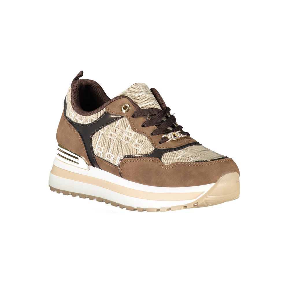 Laura Biagiotti Marrone Poliuretano Donna Sneaker - Image 2