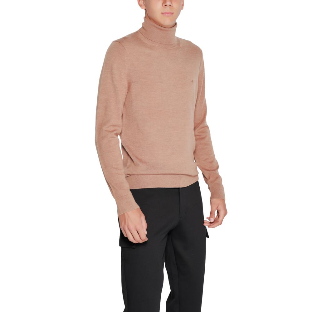 Calvin Klein Beige Wool Turtleneck - Image 5