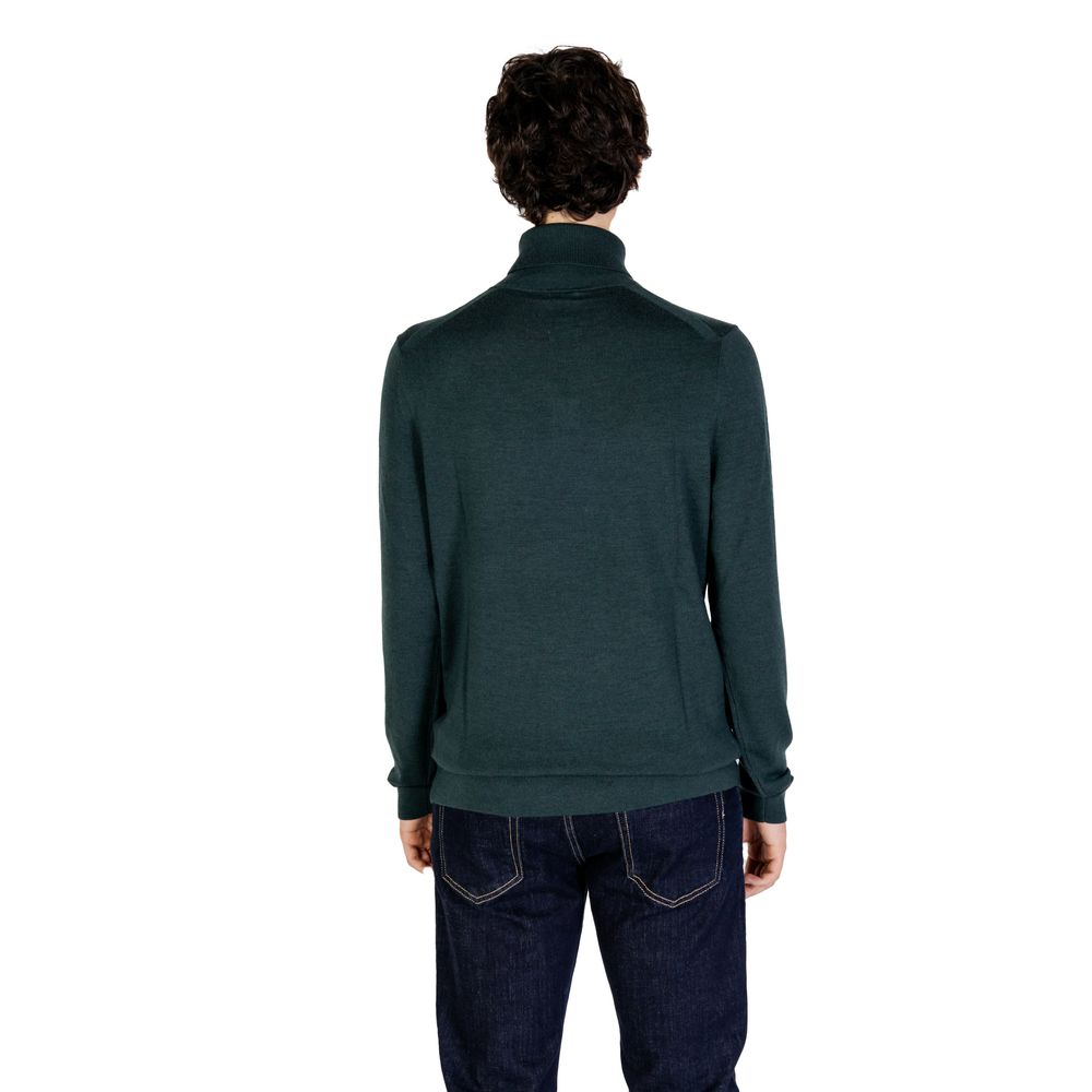 Calvin Klein Green Wool Turtleneck - Image 2