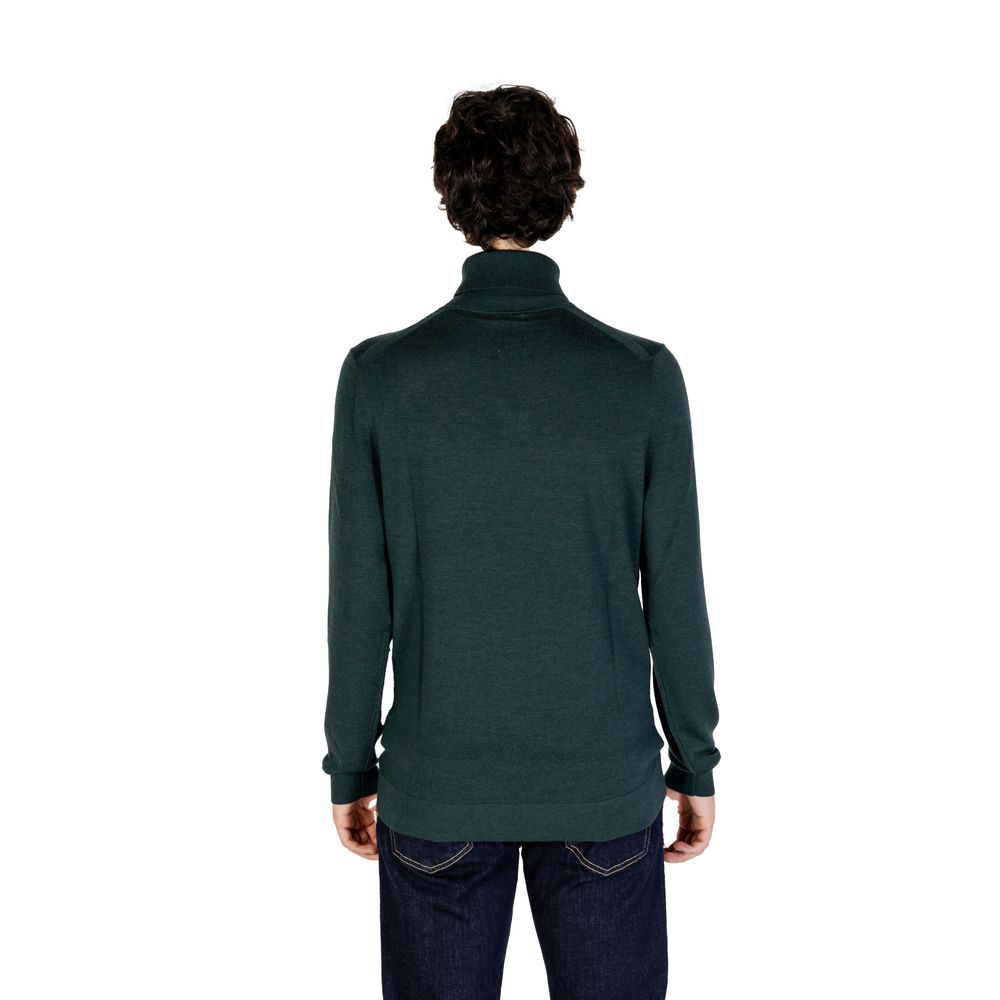 Calvin Klein Green Wool Turtleneck - Image 3