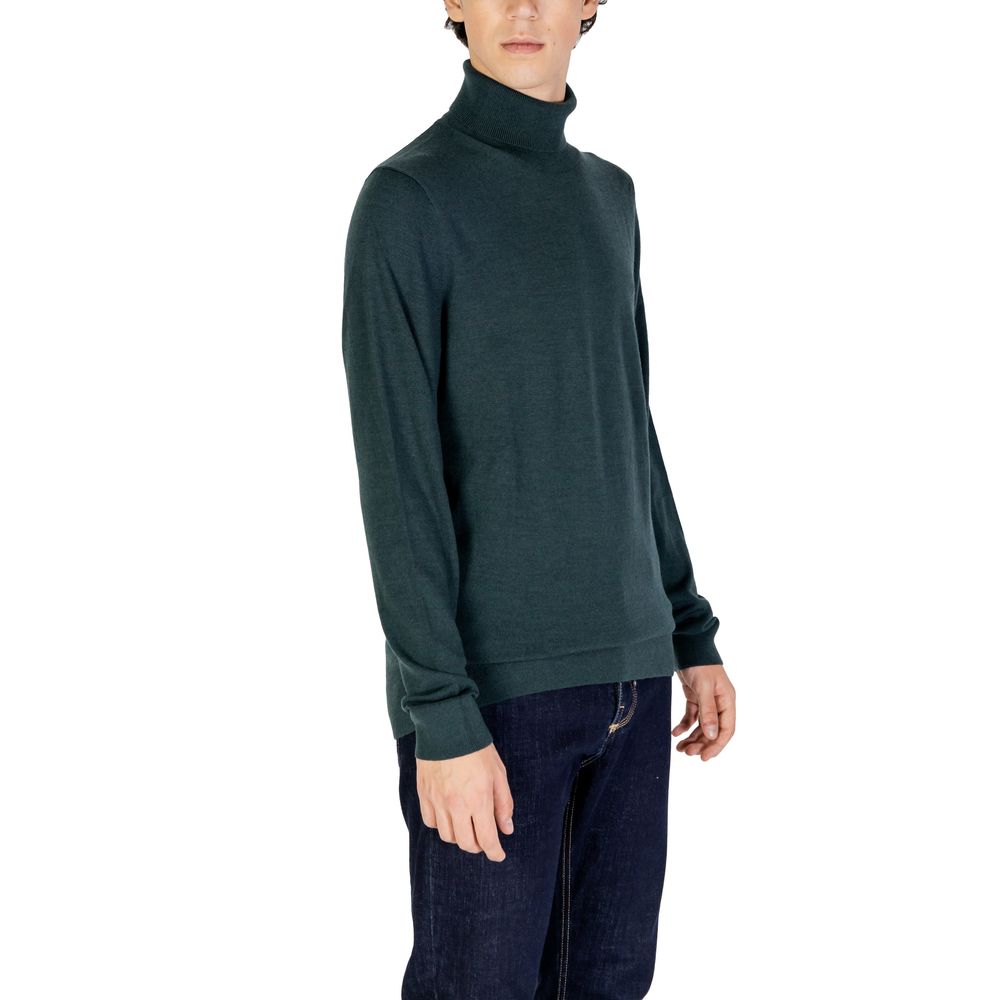 Calvin Klein Green Wool Turtleneck - Image 4