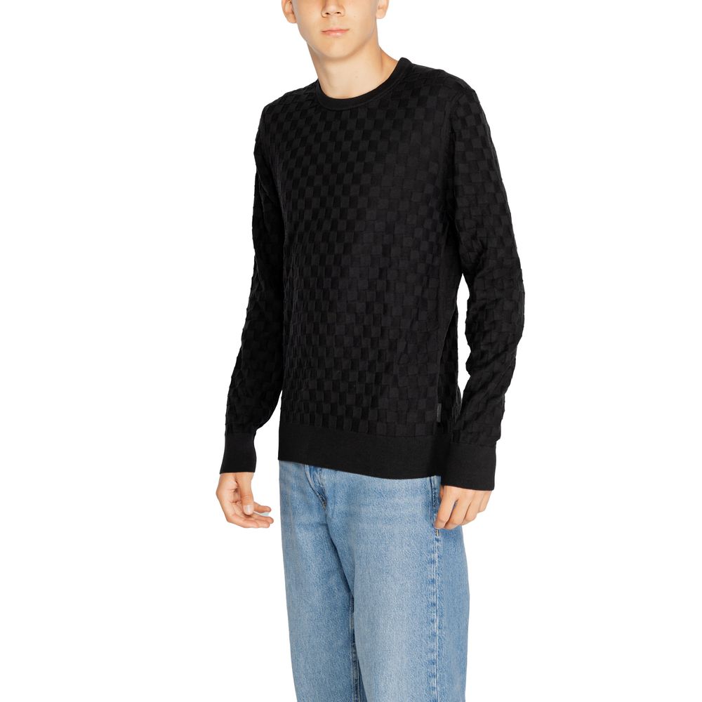 Calvin Klein Black Organic Cotton Sweatshirt - Image 3