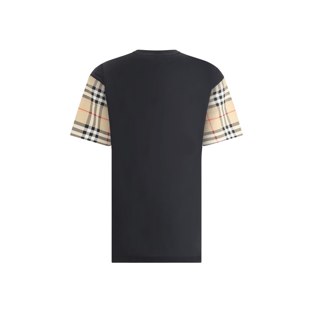 Burberry Black Cotton T-Shirt - Image 2