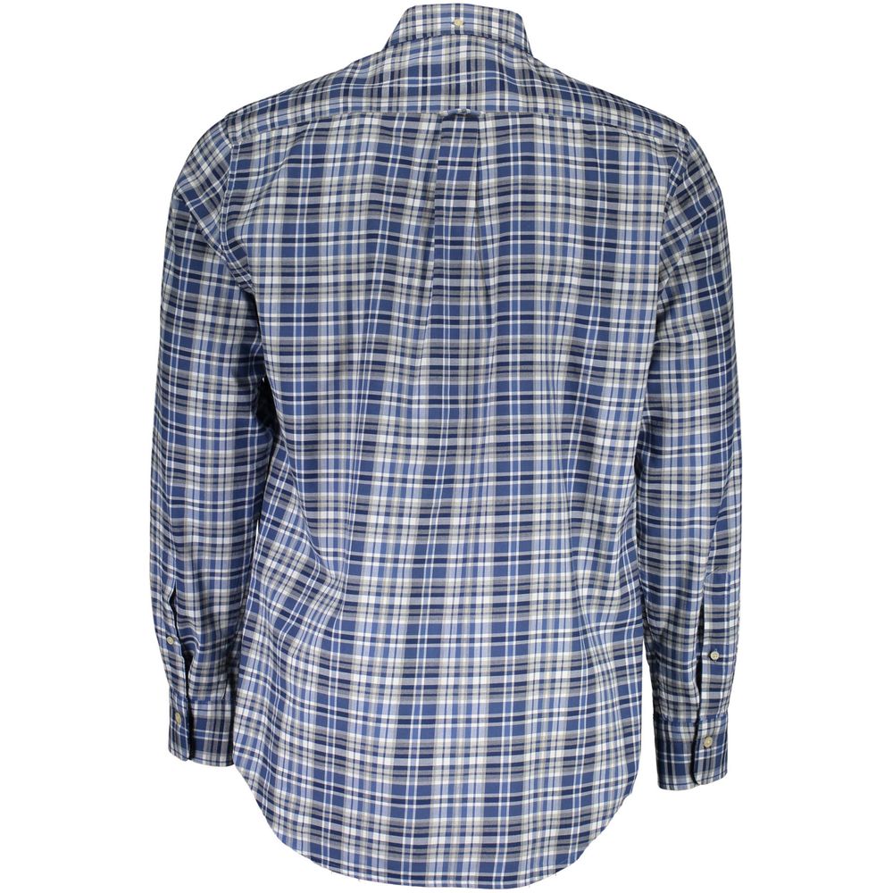 Gant Blue Cotton Men Shirt - Image 2