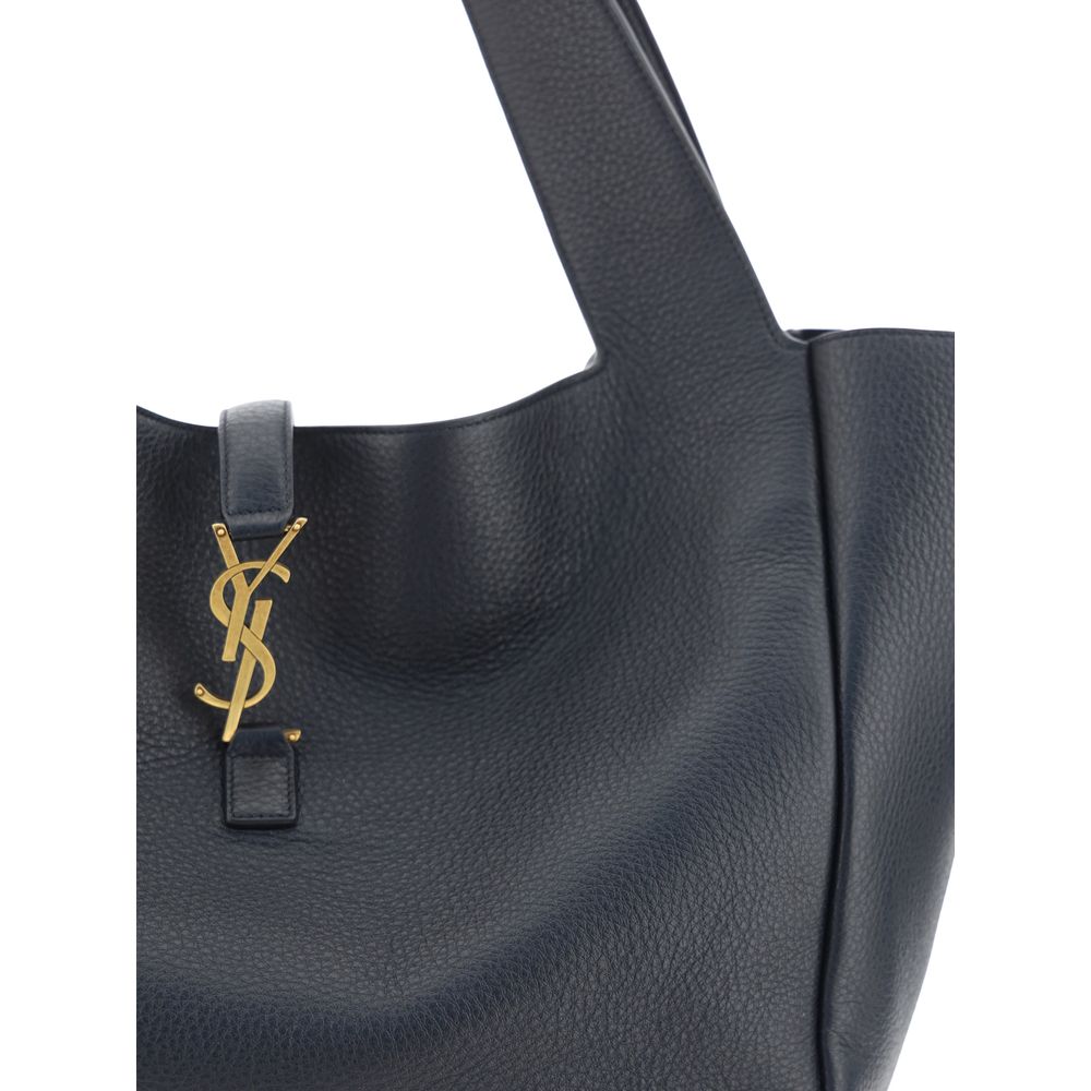Saint Laurent Black Leather Shoulder Bag - Image 4
