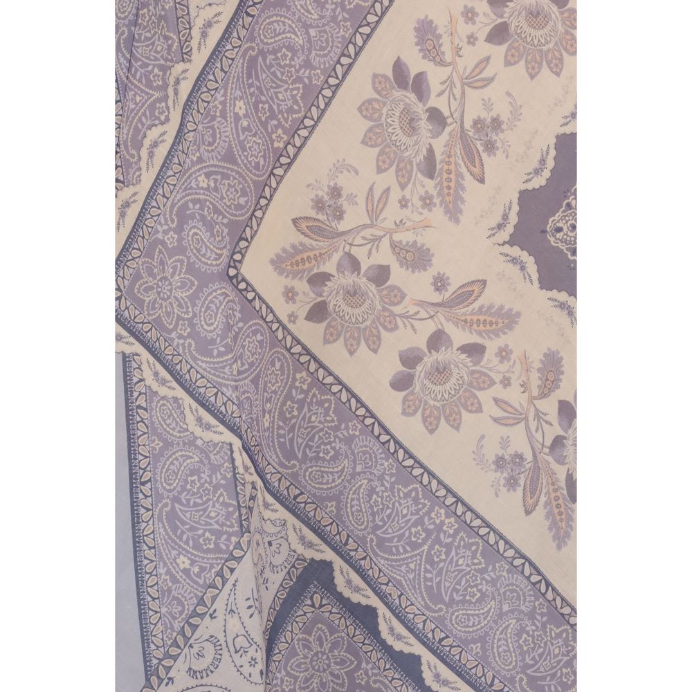 Zimmermann Purple Linen Midi Skirt - Image 3