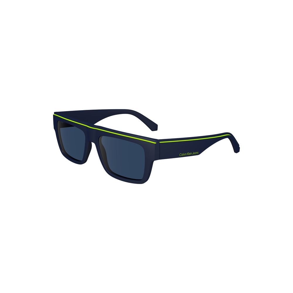 Calvin Klein Blue Injected Plastic Men's Sunglasses - Image 2