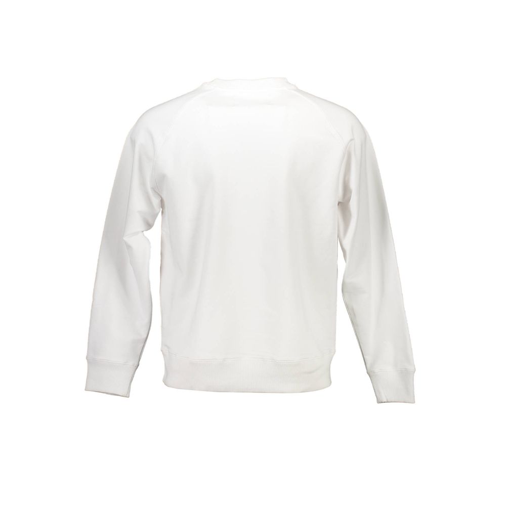 Calvin Klein White Cotton Men Sweatshirt - Image 2