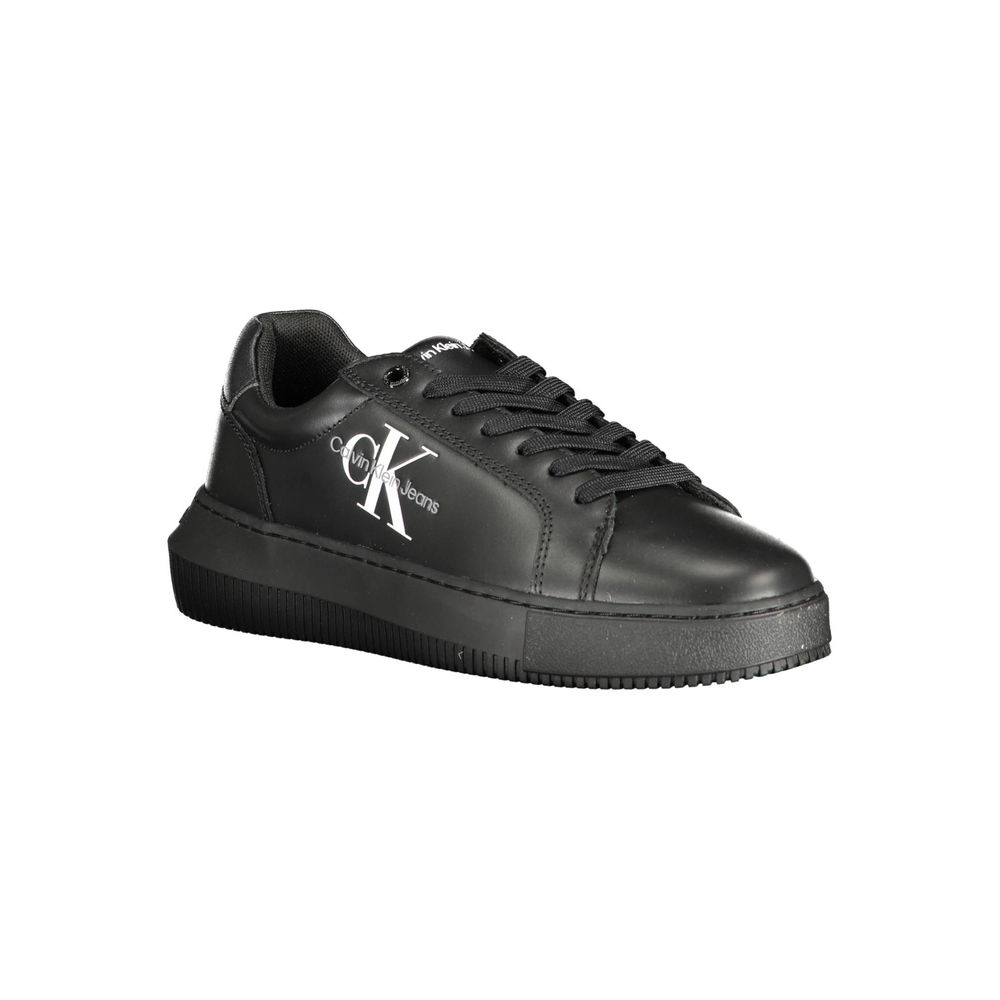 Calvin Klein Black Leather Women Sneaker - Image 2