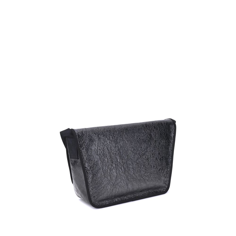 Balenciaga Black Calf Leather Bos Taurus Shoulder Bag - Image 3