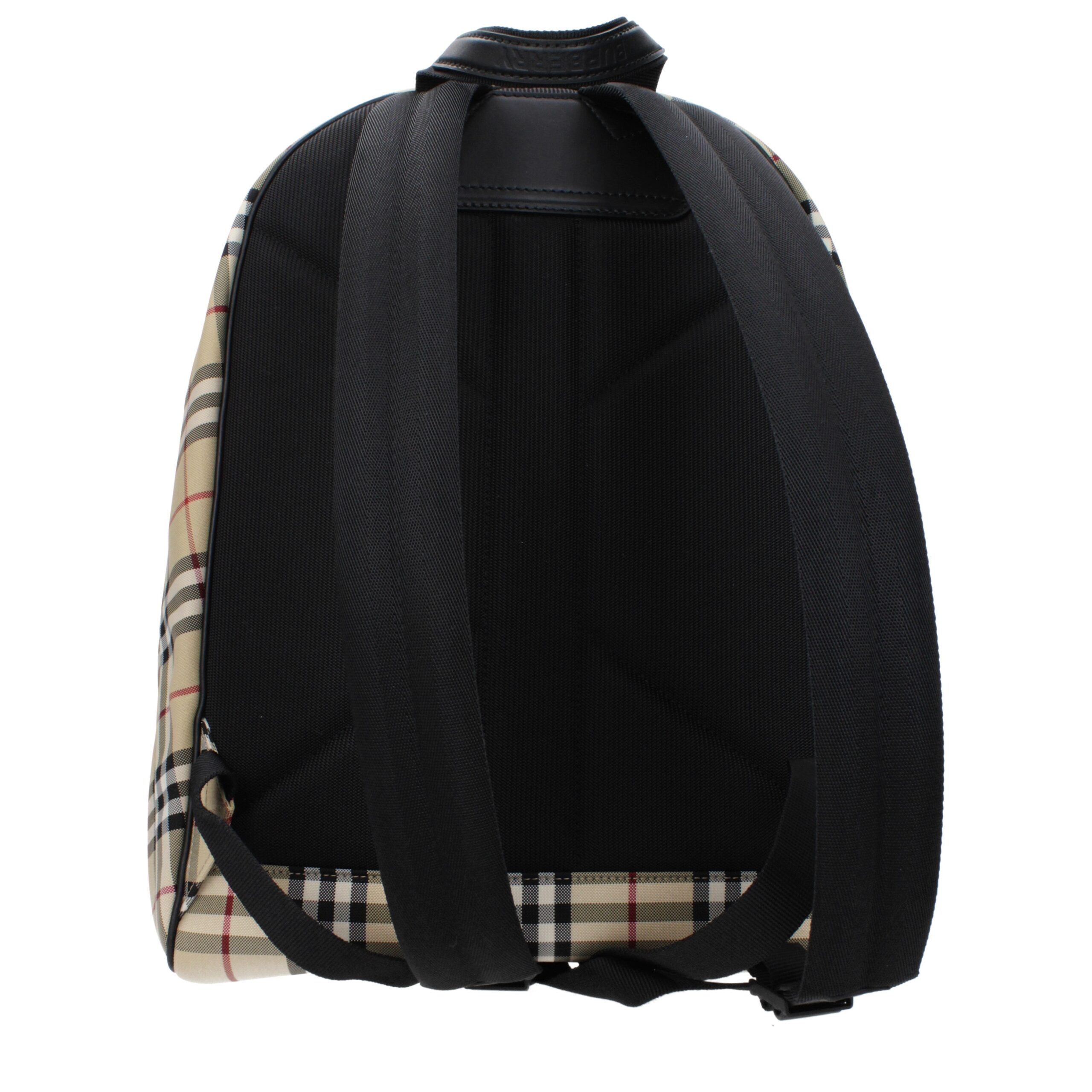 Burberry Beige Fabric Backpack - Image 3