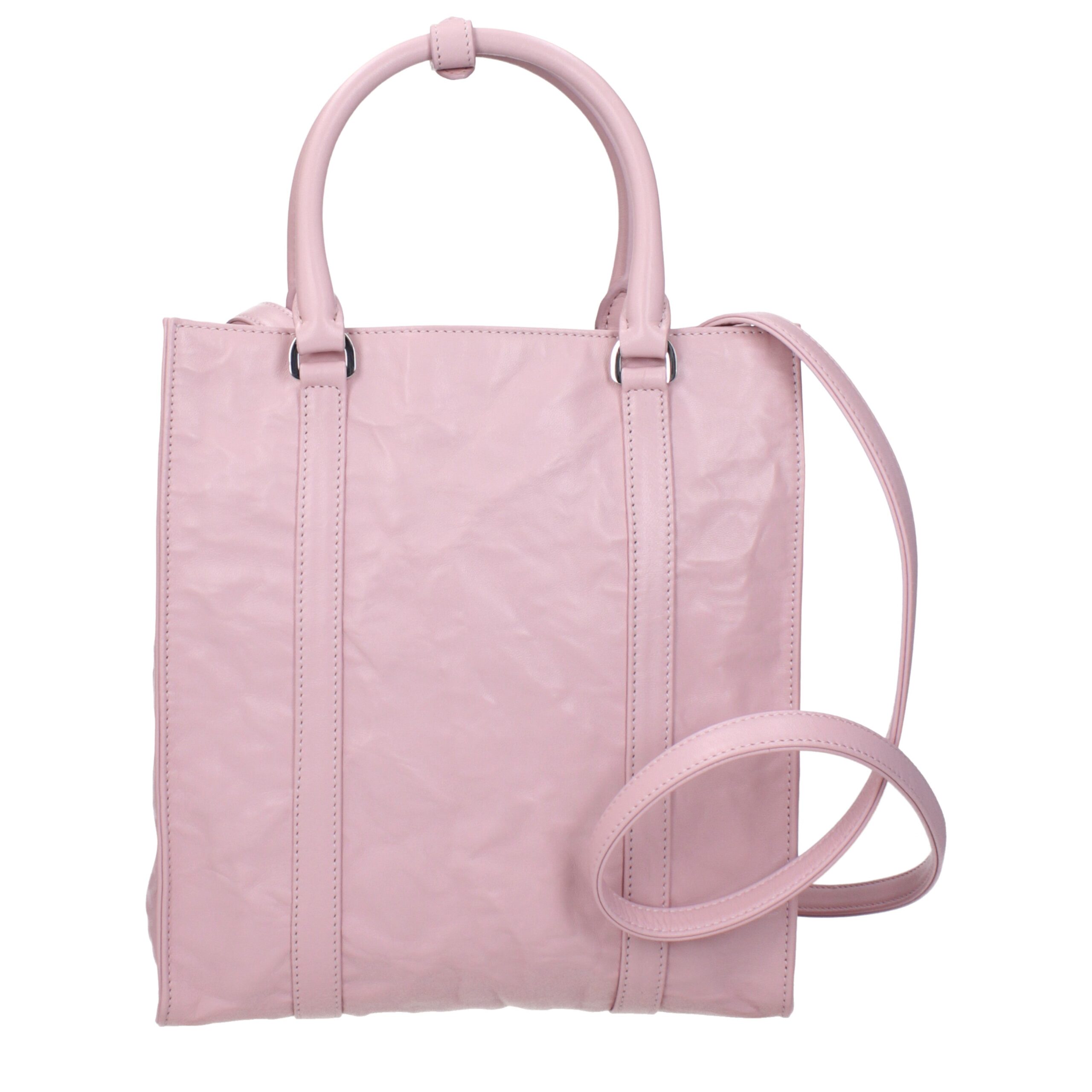 Prada Pink Leather Handbag - Image 3
