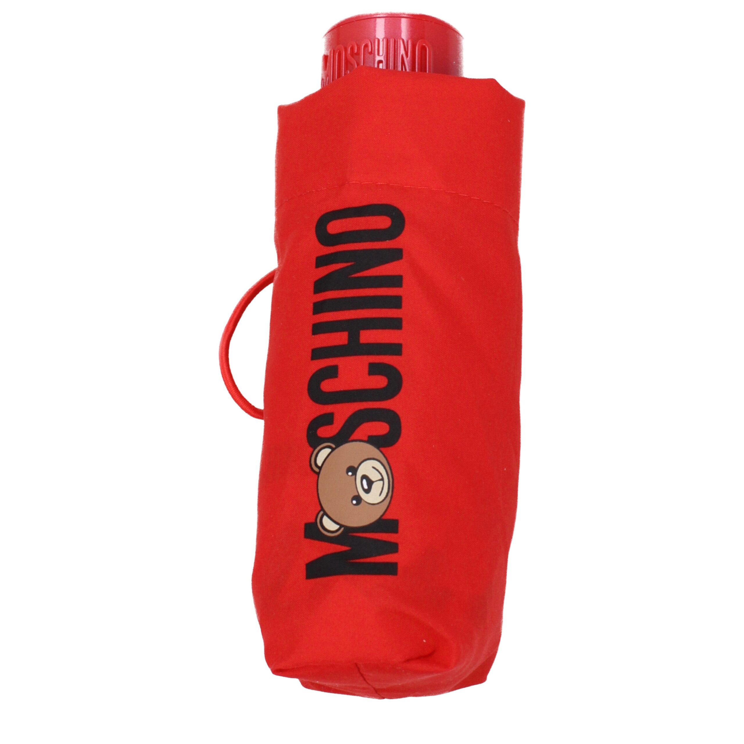 Moschino Red Polyester Umbrella - Image 2