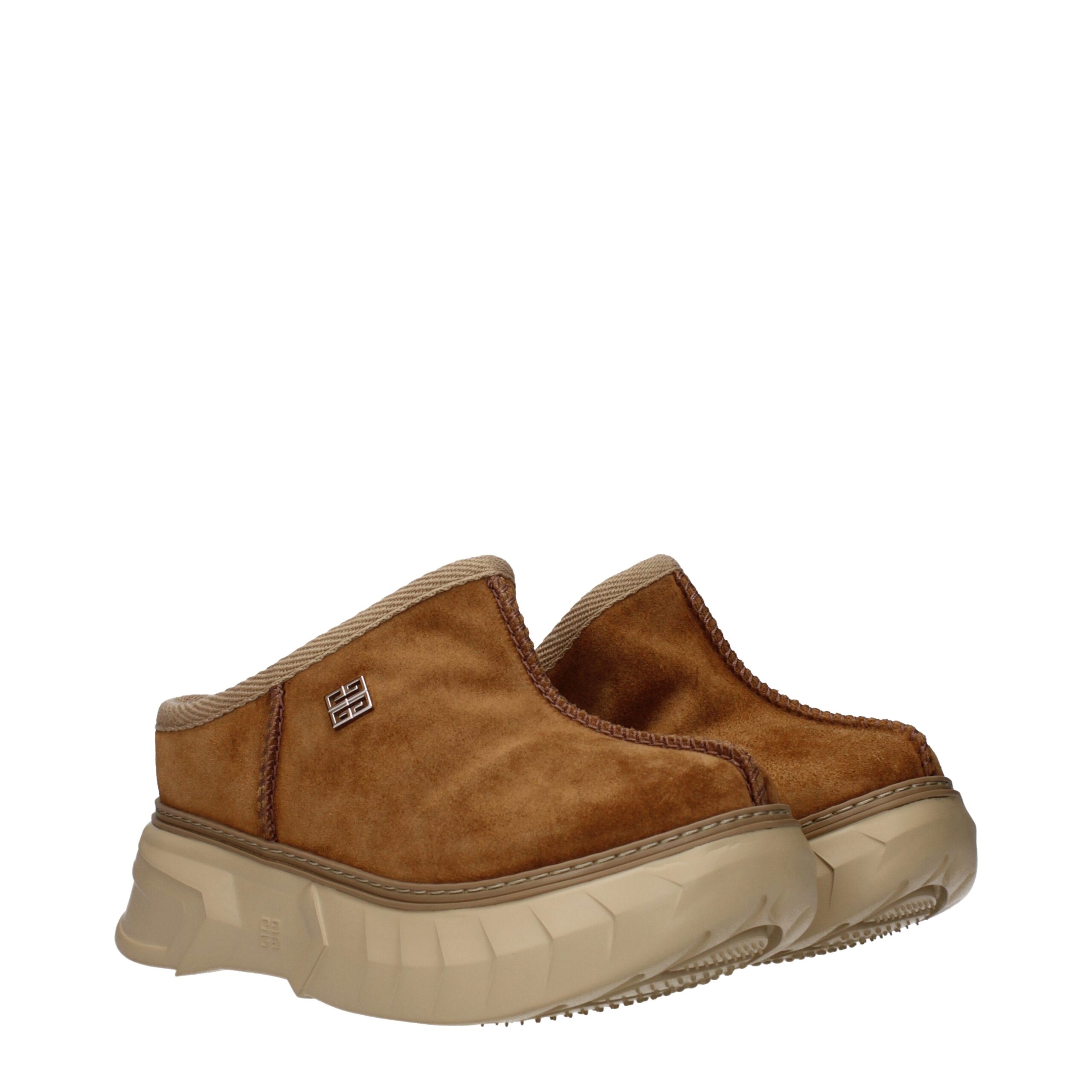 Givenchy Brown Leather Slippers - Image 2