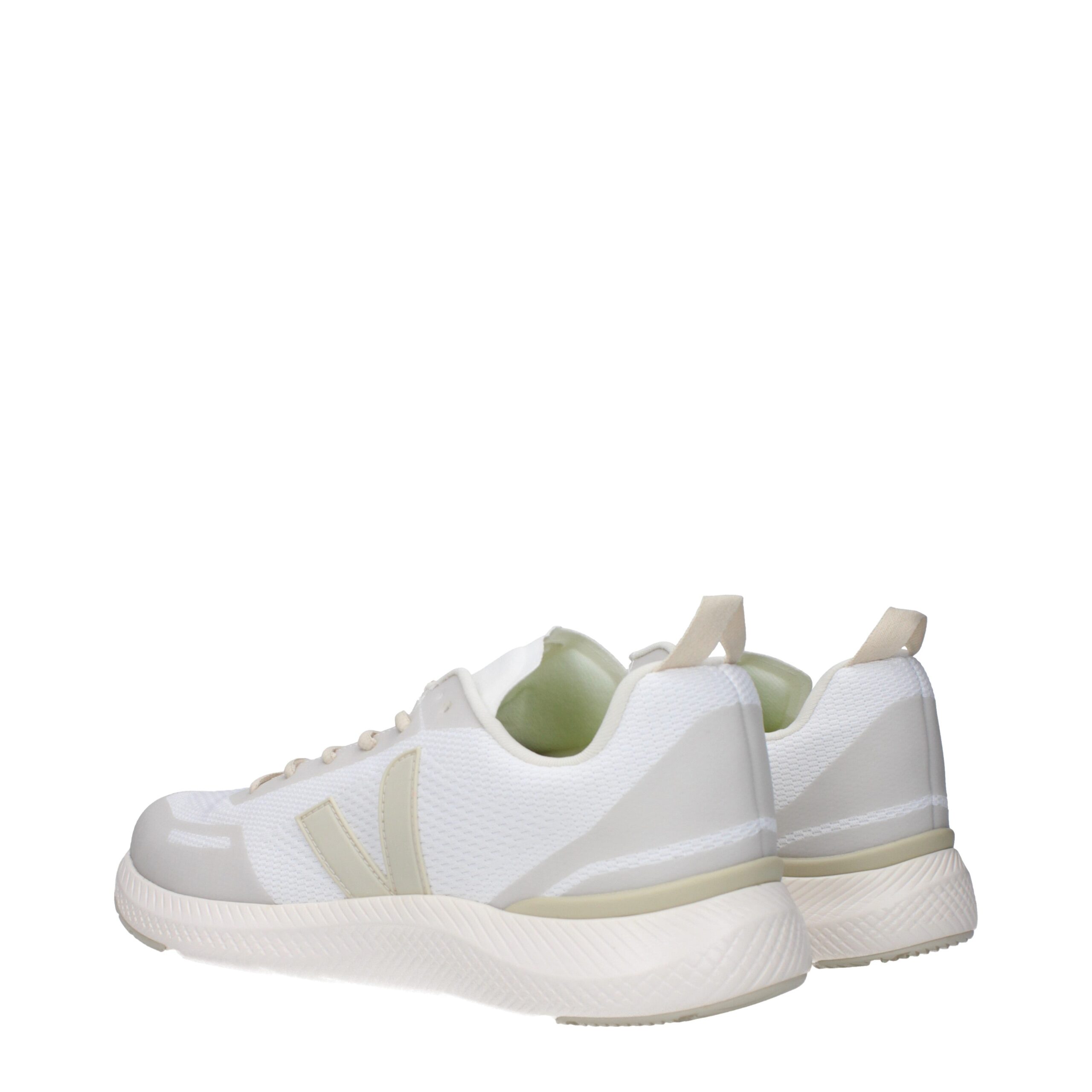 Veja White Fabric Athletic Sneakers - Image 4
