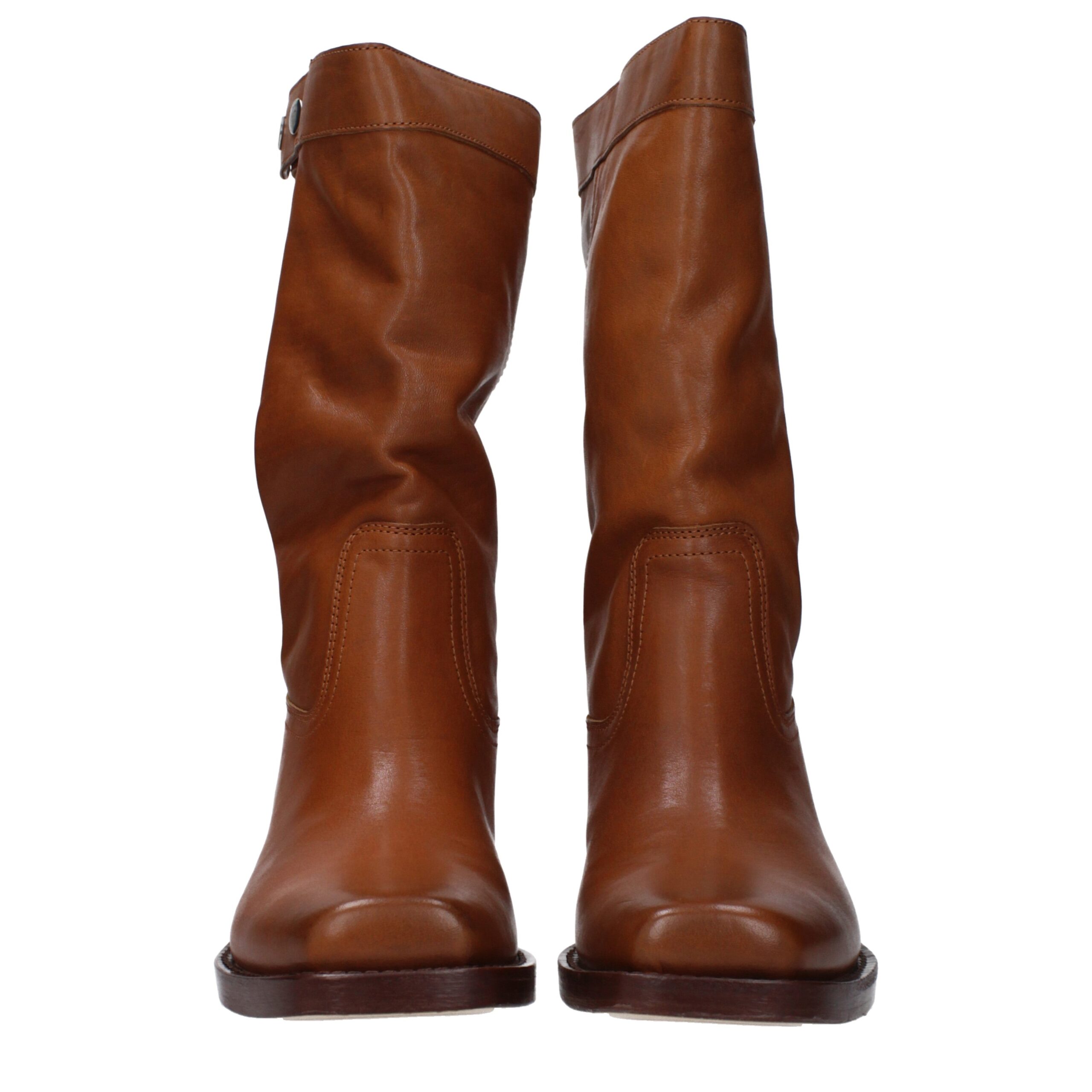 Isabel Marant Brown Leather Ankle Boots - Image 3