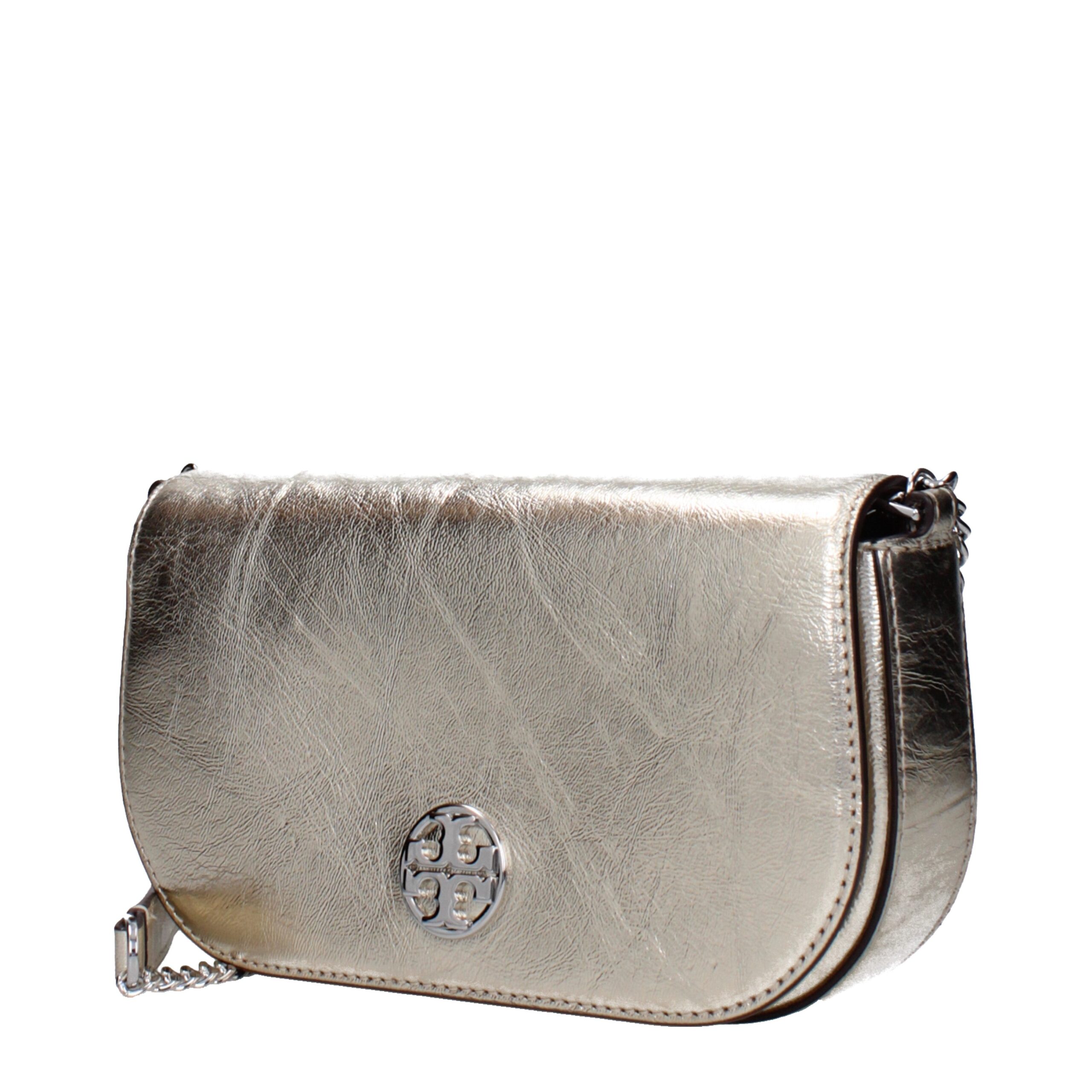 Tory Burch Gold Leather Crossbody Bag - Image 2