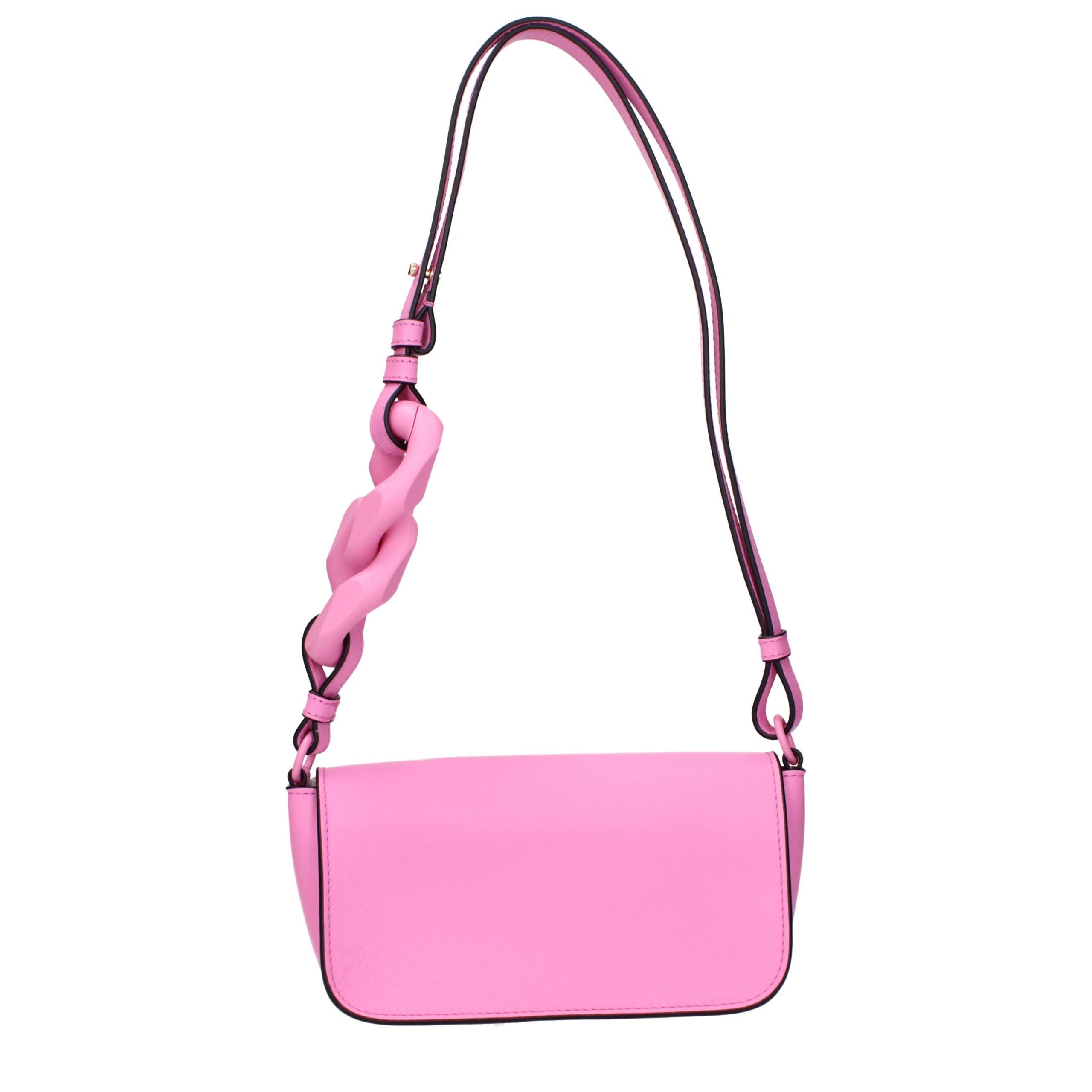 Jw Anderson Pink Leather Shoulder Bag - Image 3