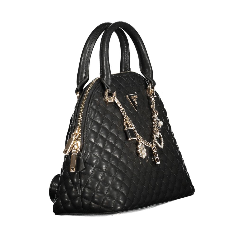 Guess Jeans Black Polyurethane Women Handbag - Image 3