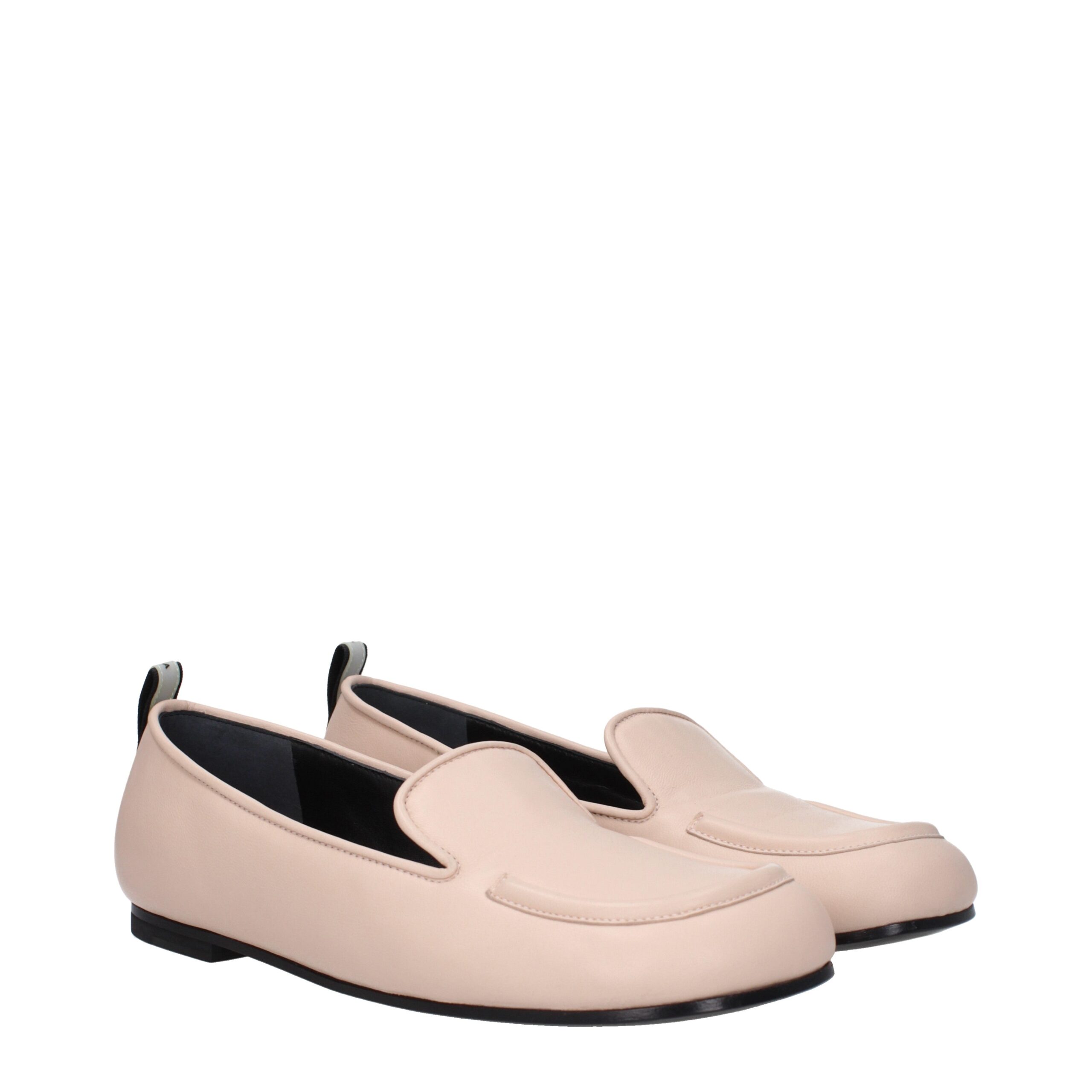 Premiata Pink Leather Slip-On Loafers - Image 2