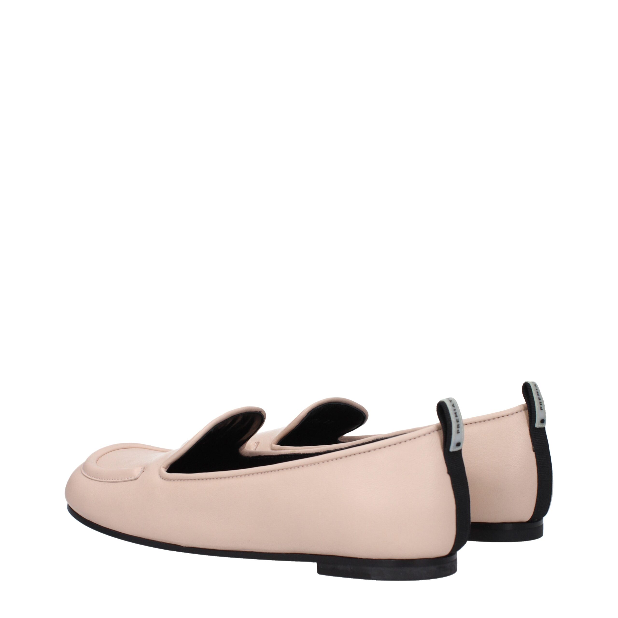 Premiata Pink Leather Slip-On Loafers - Image 4