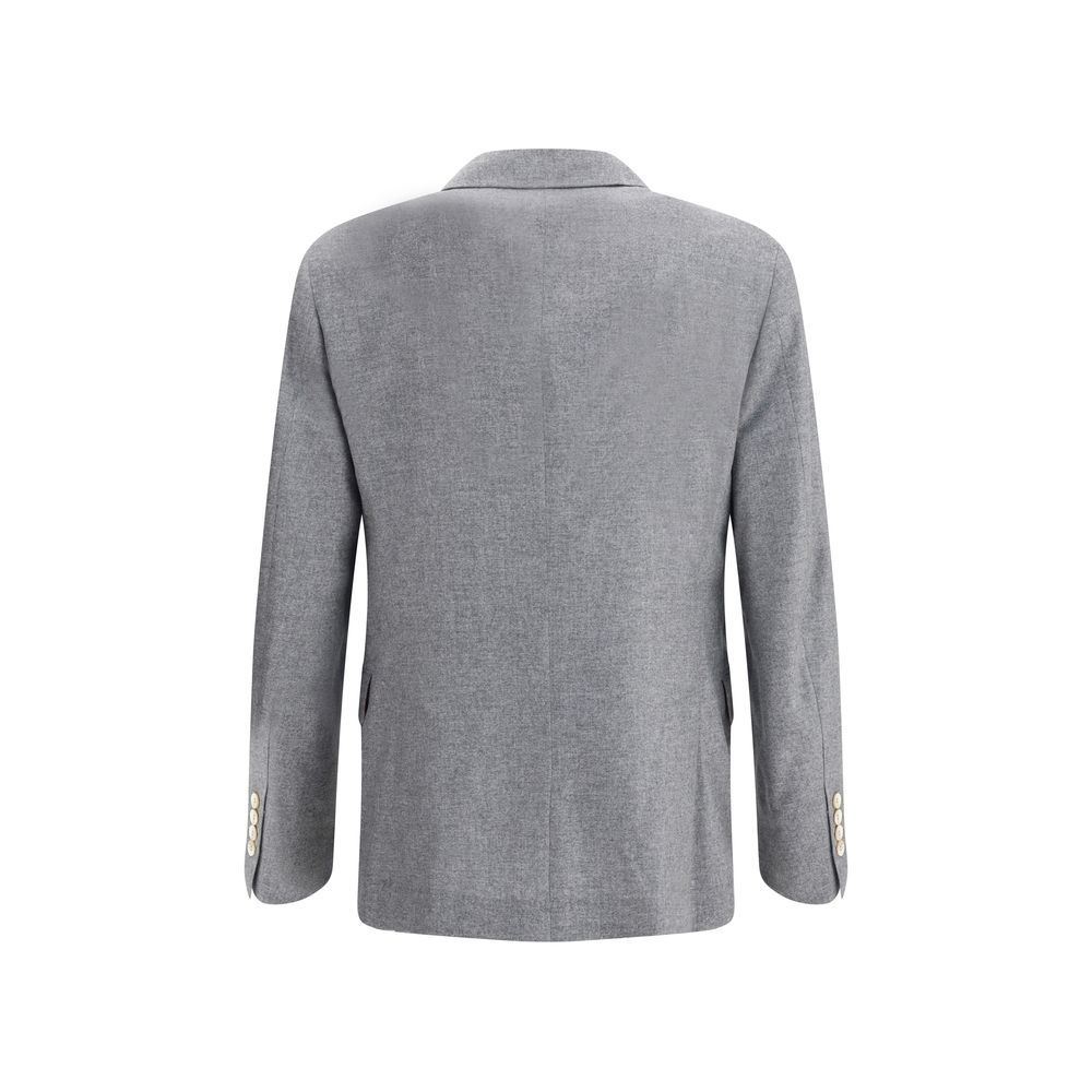 Brunello Cucinelli Gray Cashmere Clothing - Image 2