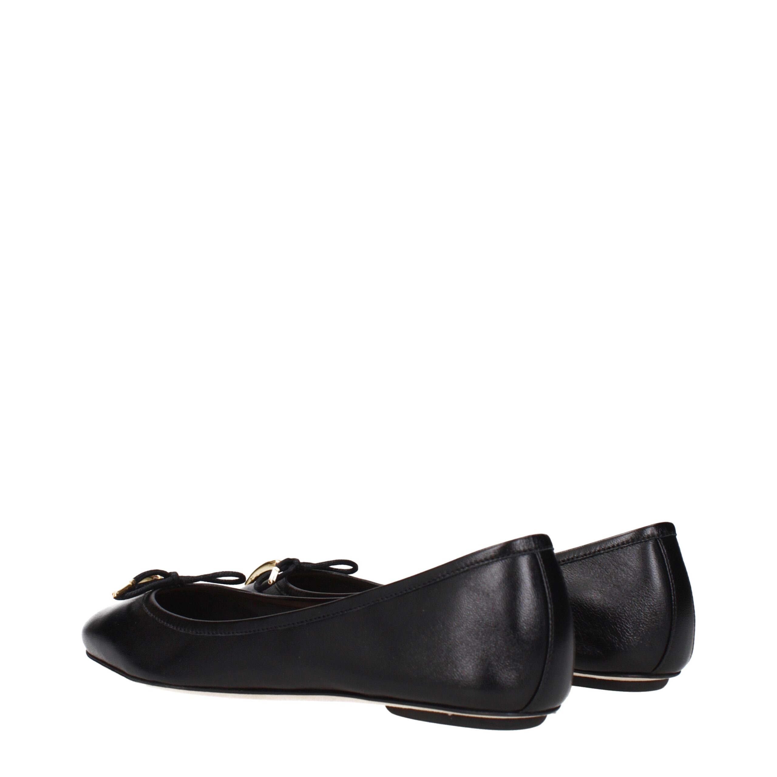 Chloé Black Leather Ballet Flats - Image 4