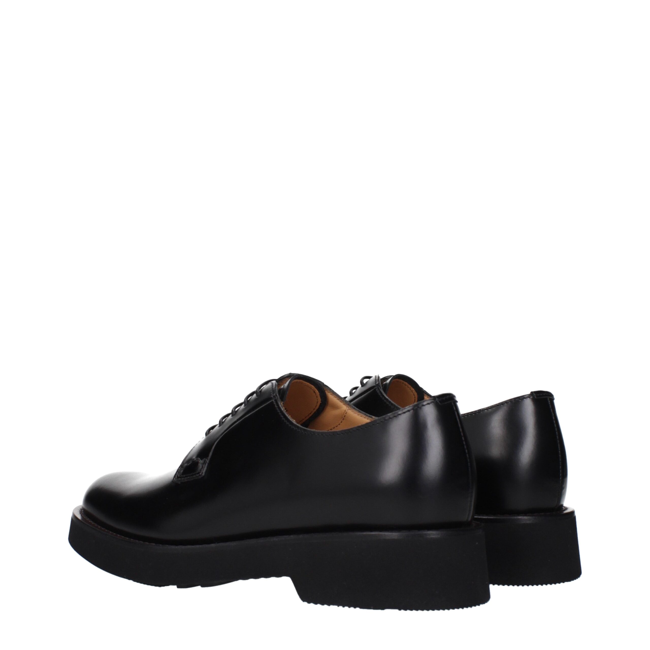 Church's Black Leather Oxfords And Derbies - Image 4