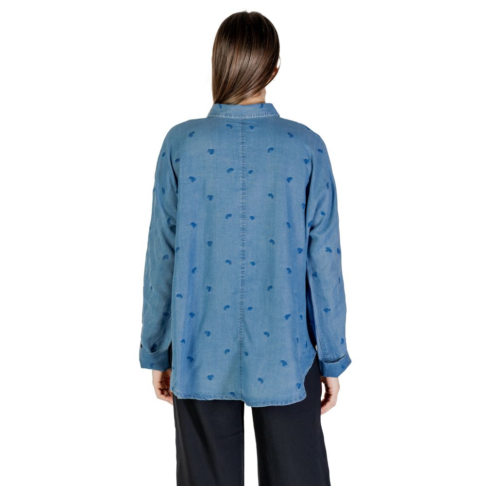Only Blue Tencel Blouse - Image 2
