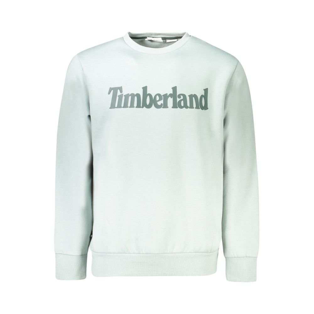 Timberland Verde Cotton Men Sweatshirt