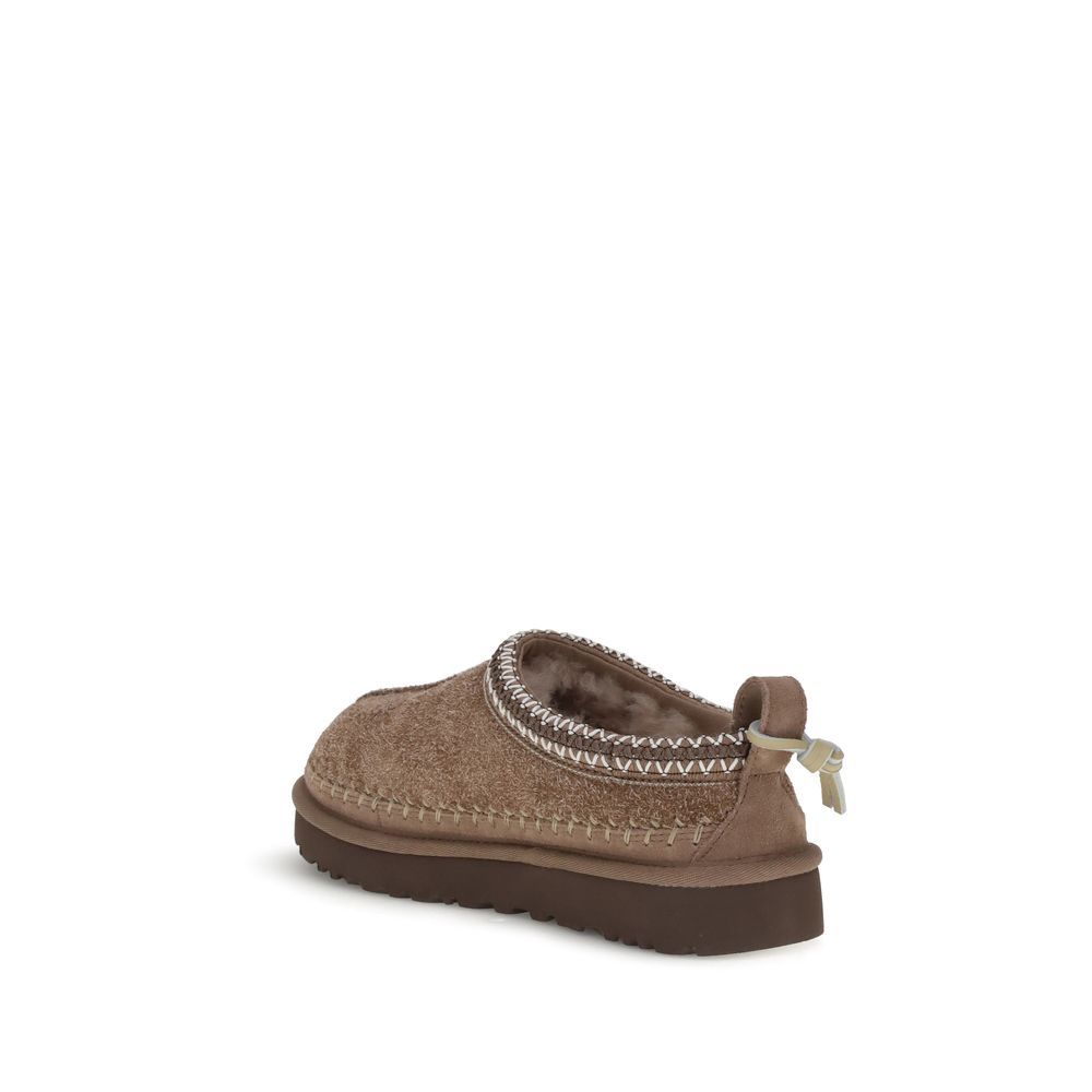 UGG Brown Leather Mules - Image 3