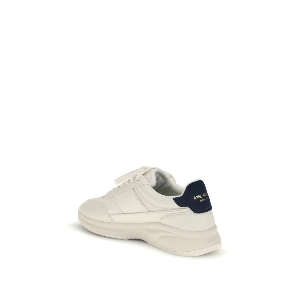 Axel Arigato White Calf Leather Bos Taurus Athletic Sneakers - Image 3