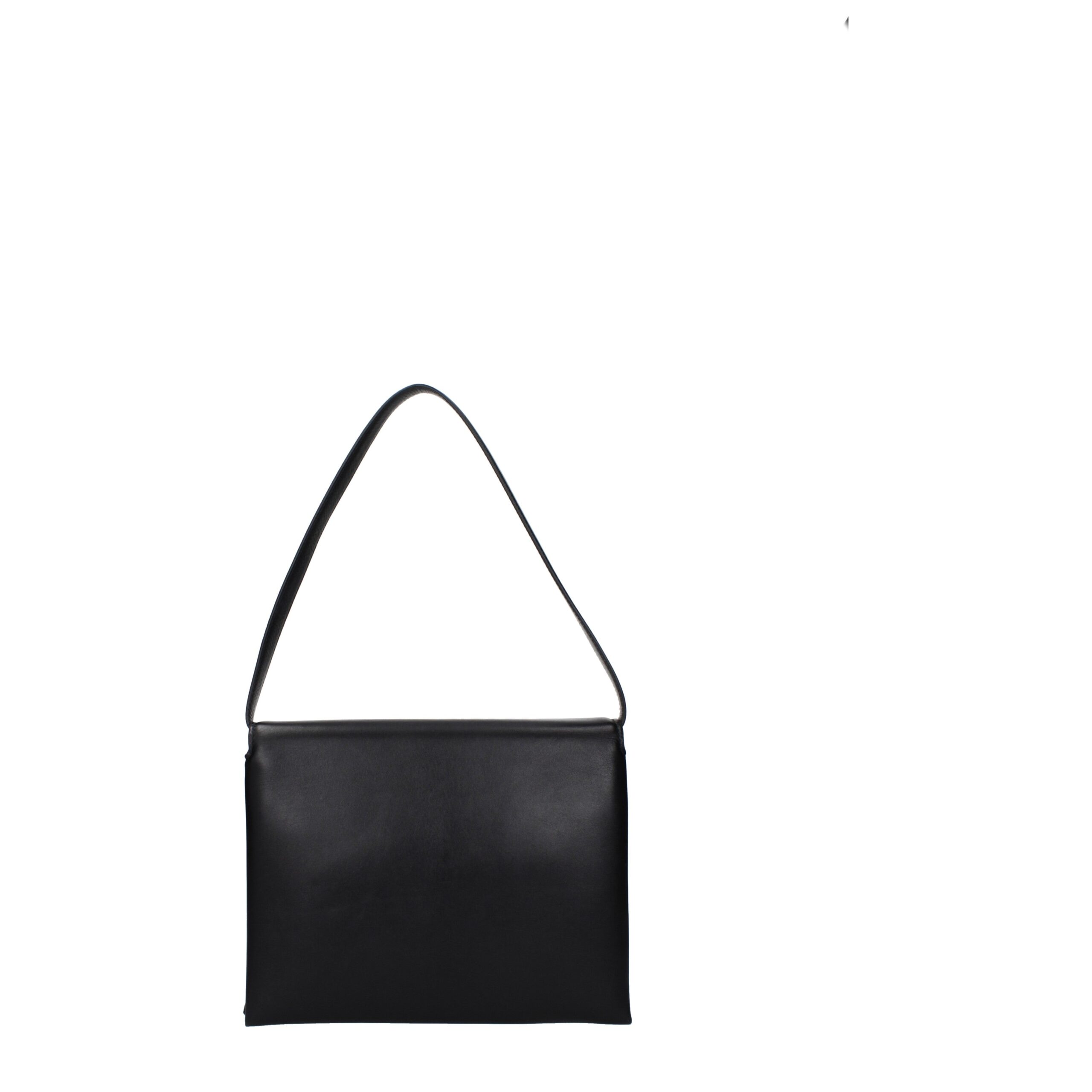 Jil Sander Black Leather Shoulder Bag - Image 3