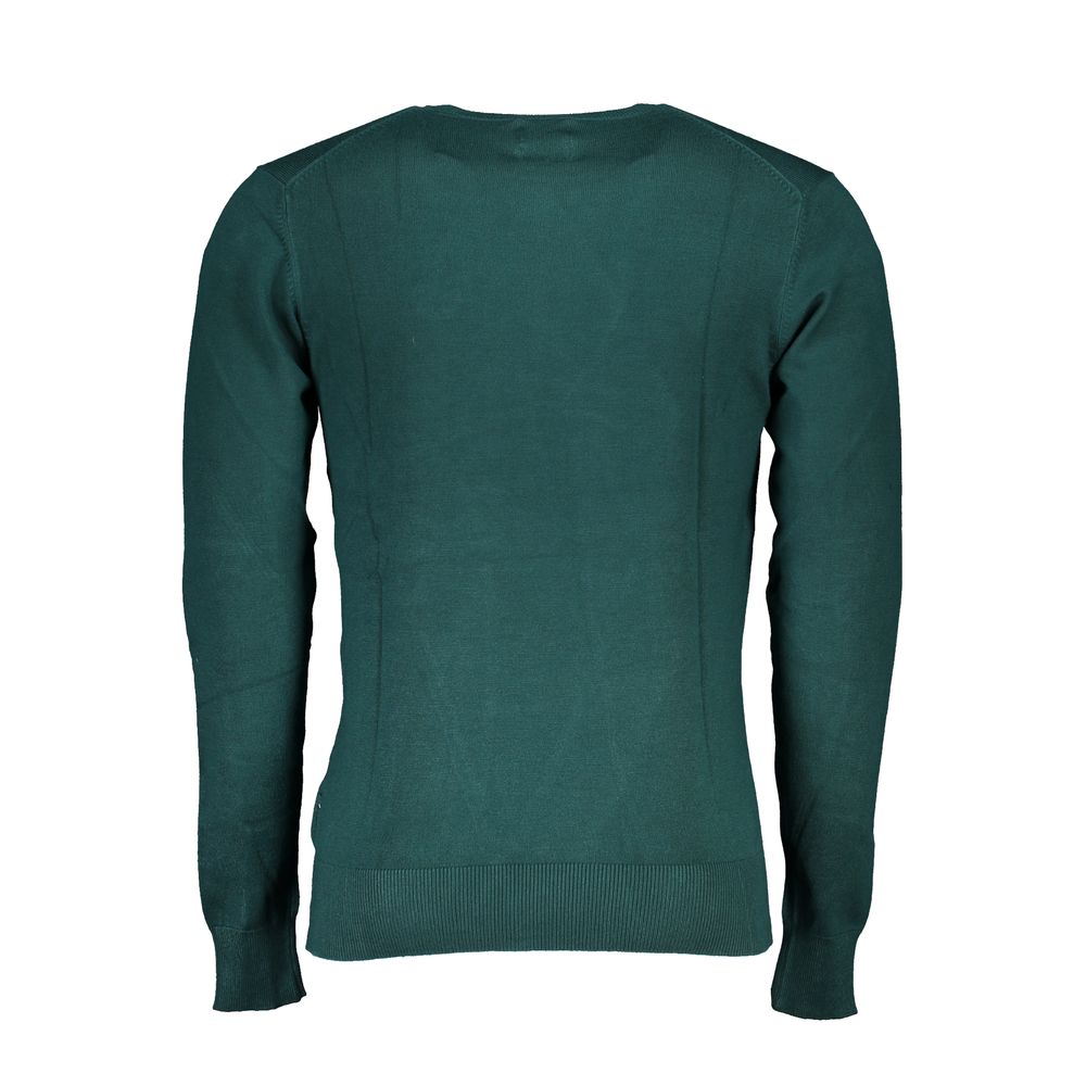 Gianmarco Venturi Verde Viscose Mens Sweater - Image 2