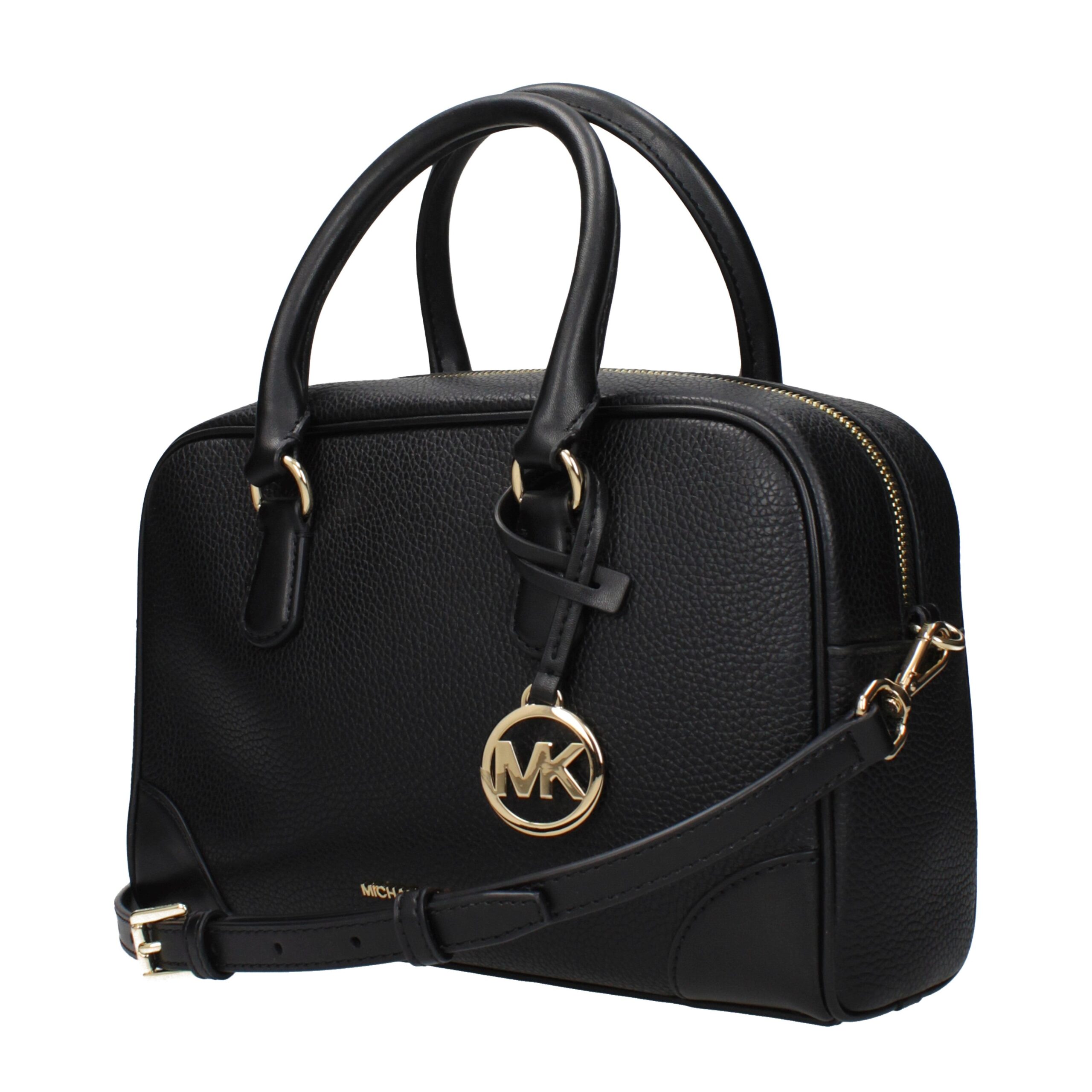 Michael Kors Black Leather Handbag - Image 2