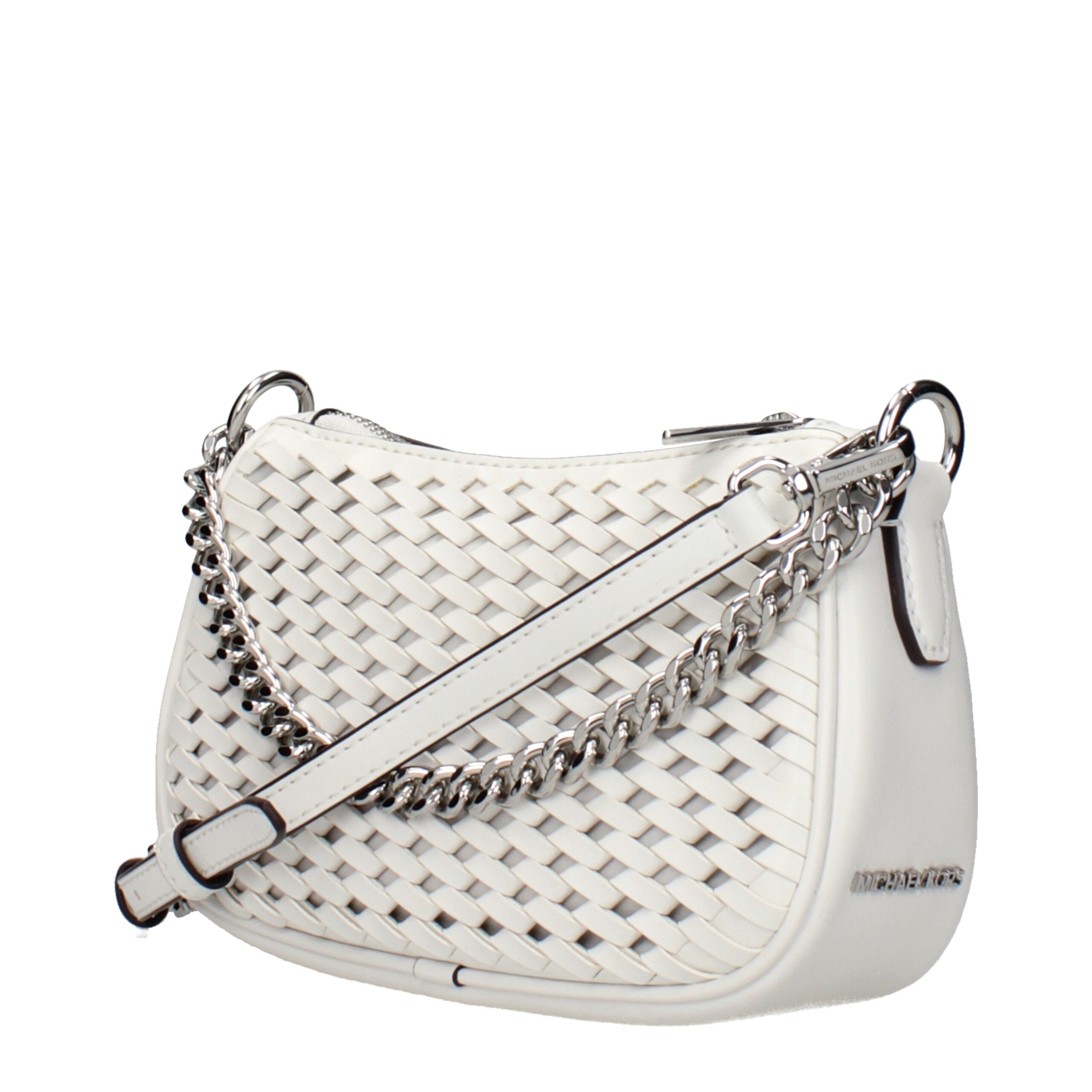 Michael Kors White Leather Handbag - Image 2