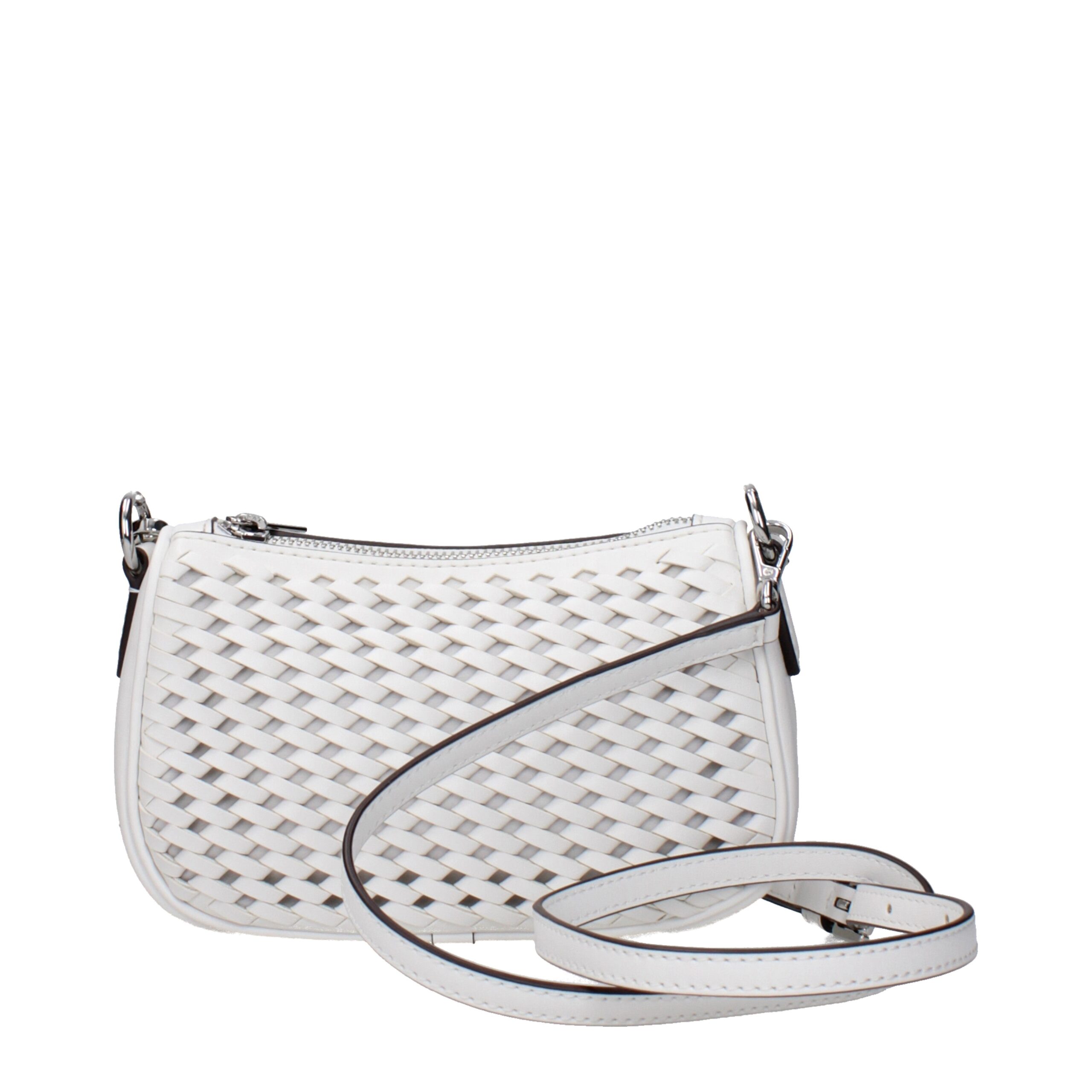 Michael Kors White Leather Handbag - Image 3
