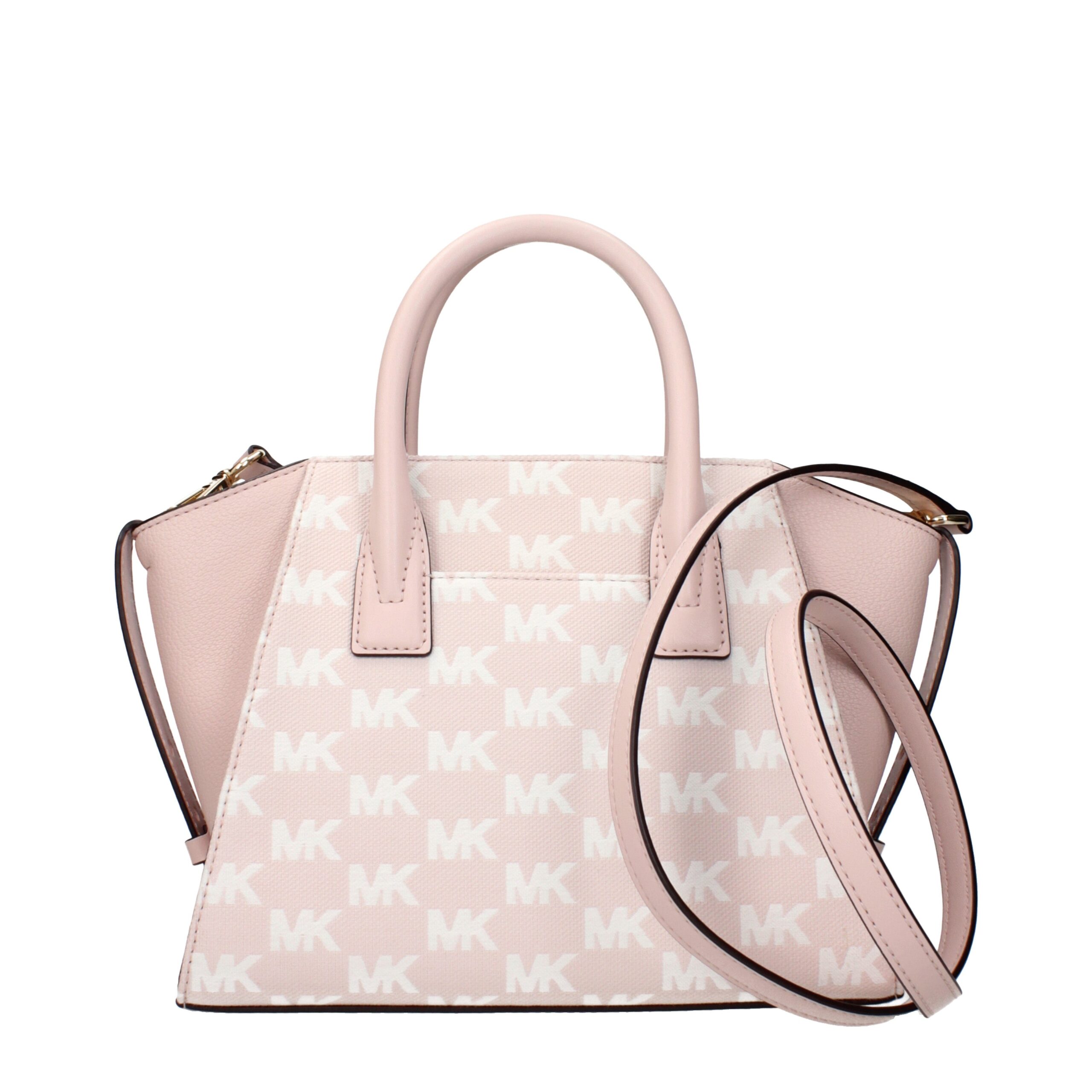 Michael Kors Pink Fabric Handbag - Image 3