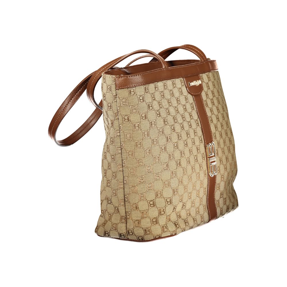 Laura Biagiotti Beige Polyester Women Handbag - Image 3