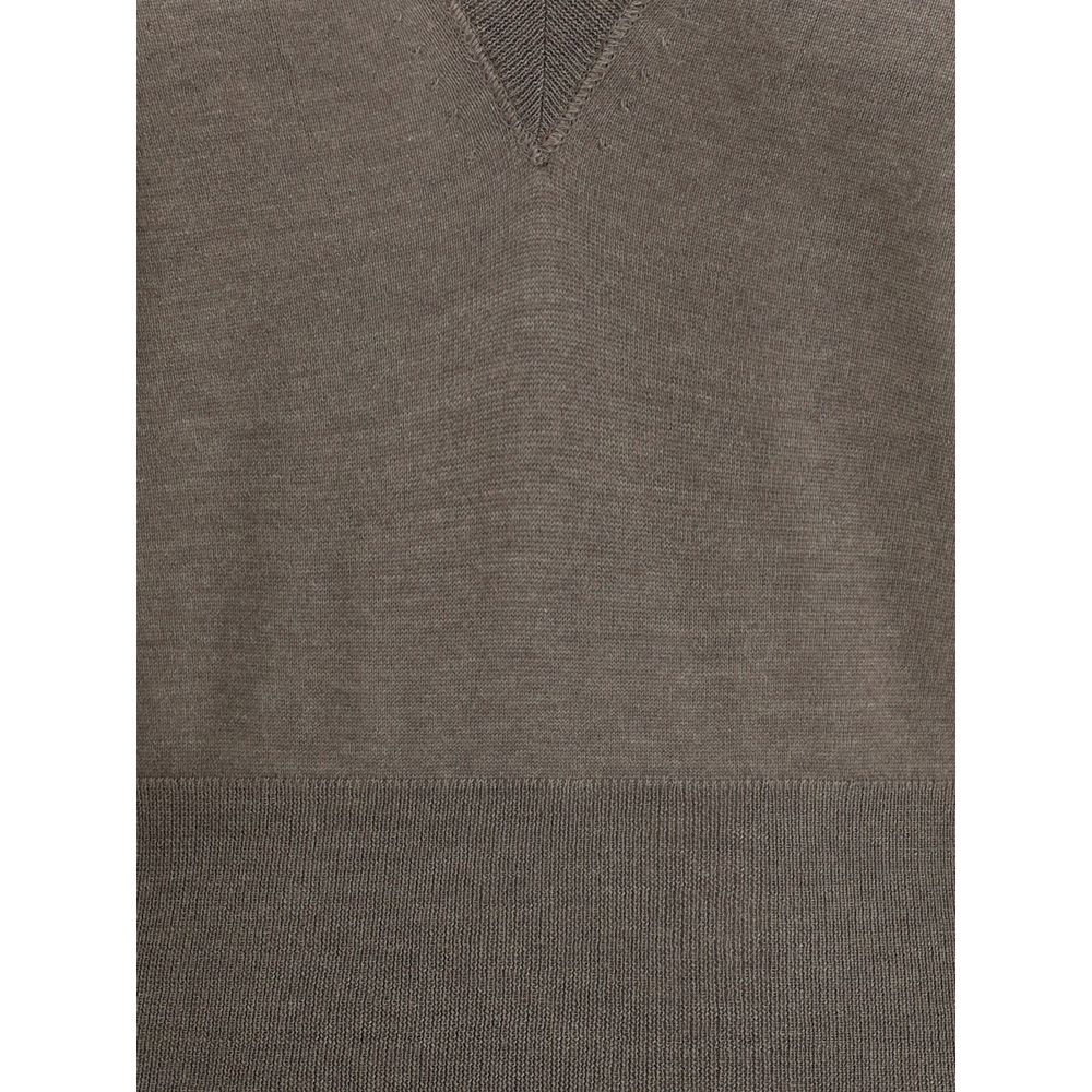 Fendi Brown Cashmere Cashmere Sweater - Image 3