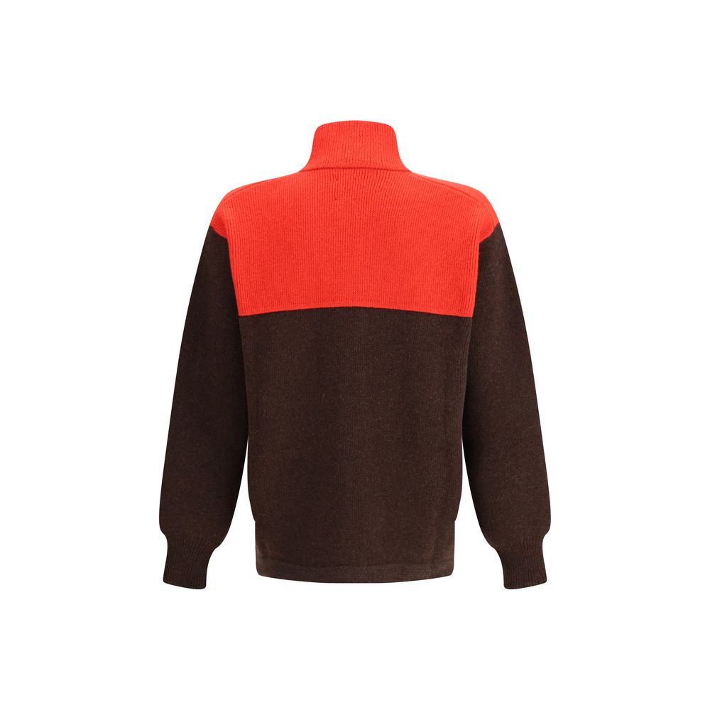 GR10K Brown Wool Shell Jacket - Image 2