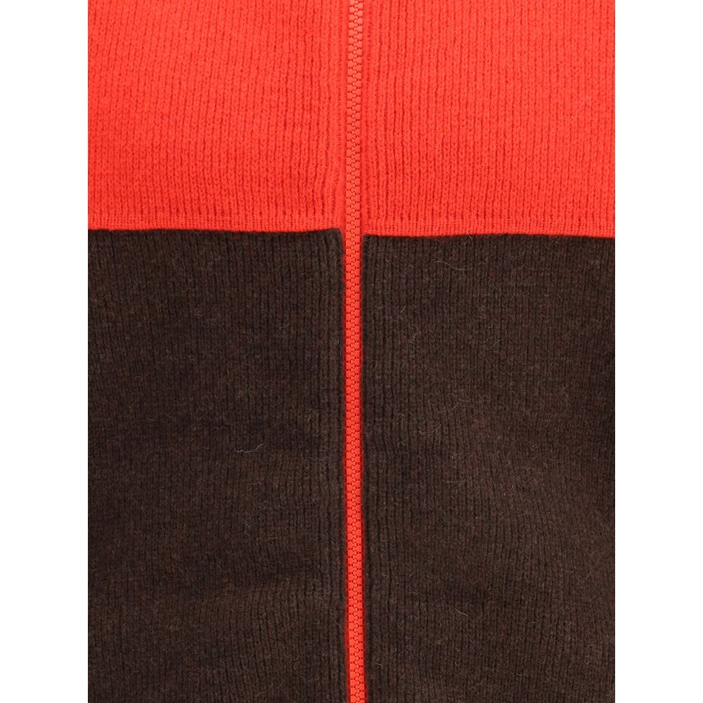 GR10K Brown Wool Shell Jacket - Image 3