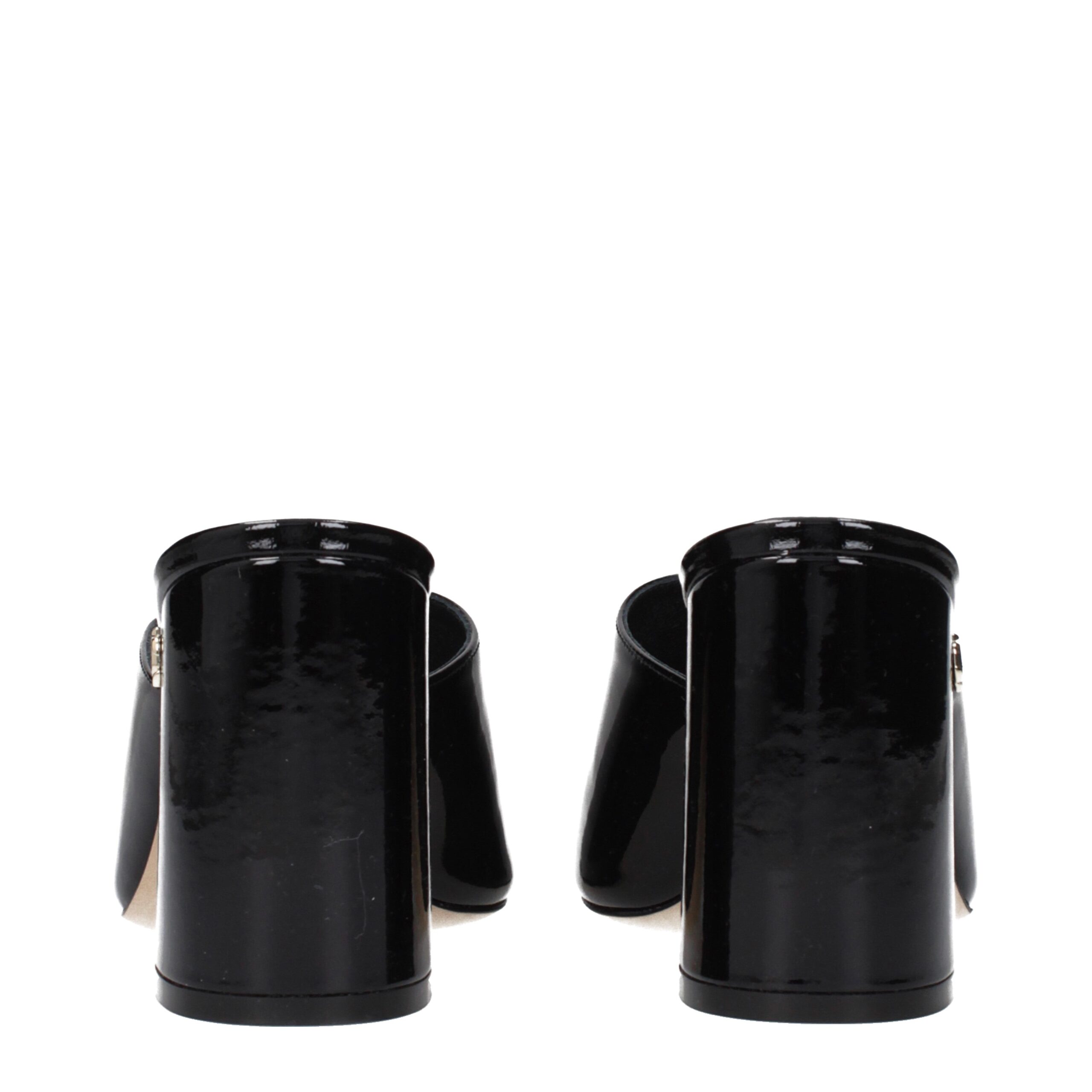 Jimmy Choo Black Leather Platform Sandals - Image 4