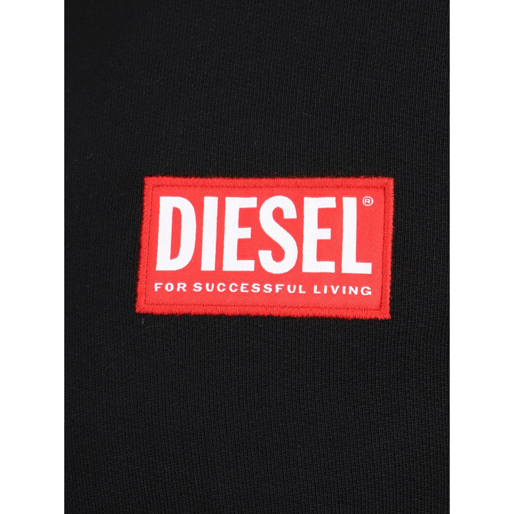 Diesel Black Cotton Sweatshirt - Image 3