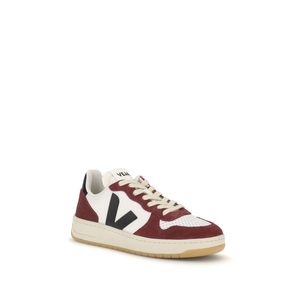 Veja Multicolor Leather Low Top Sneakers - Image 2