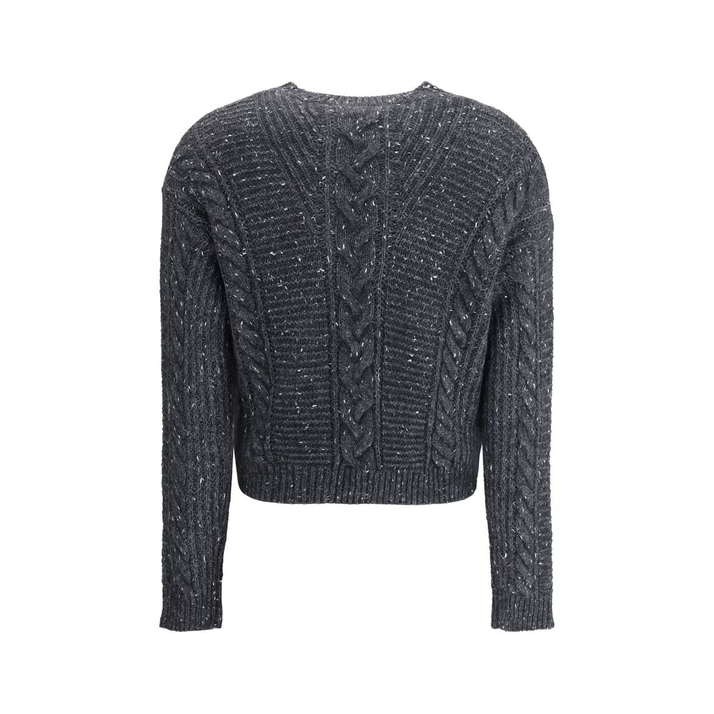 Max Mara Gray Polyamide Sweatshirt - Image 2