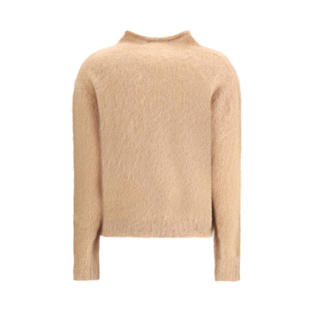 Max Mara Brown Polyamide Turtleneck - Image 2