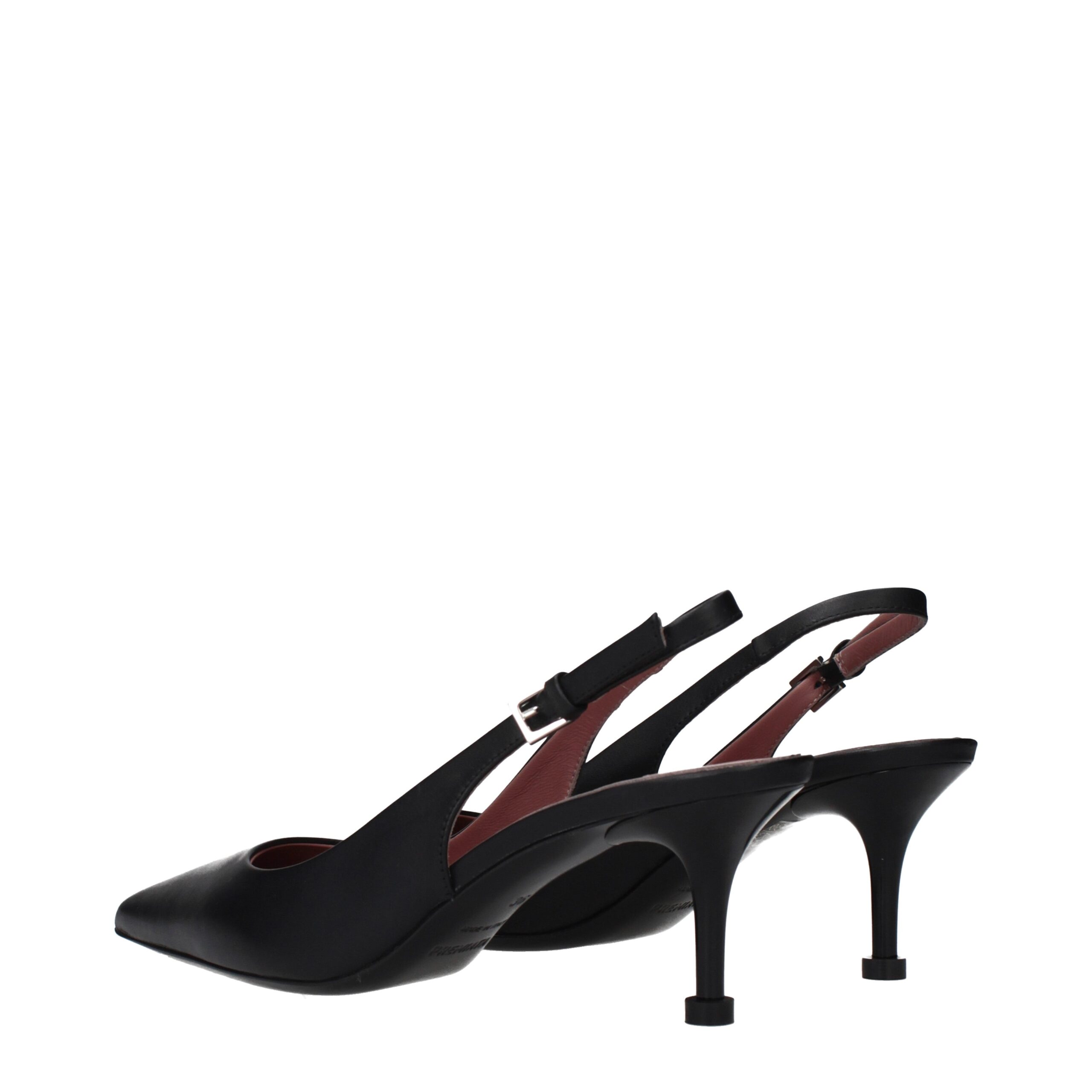 Premiata Black Leather Platform Pumps - Image 4