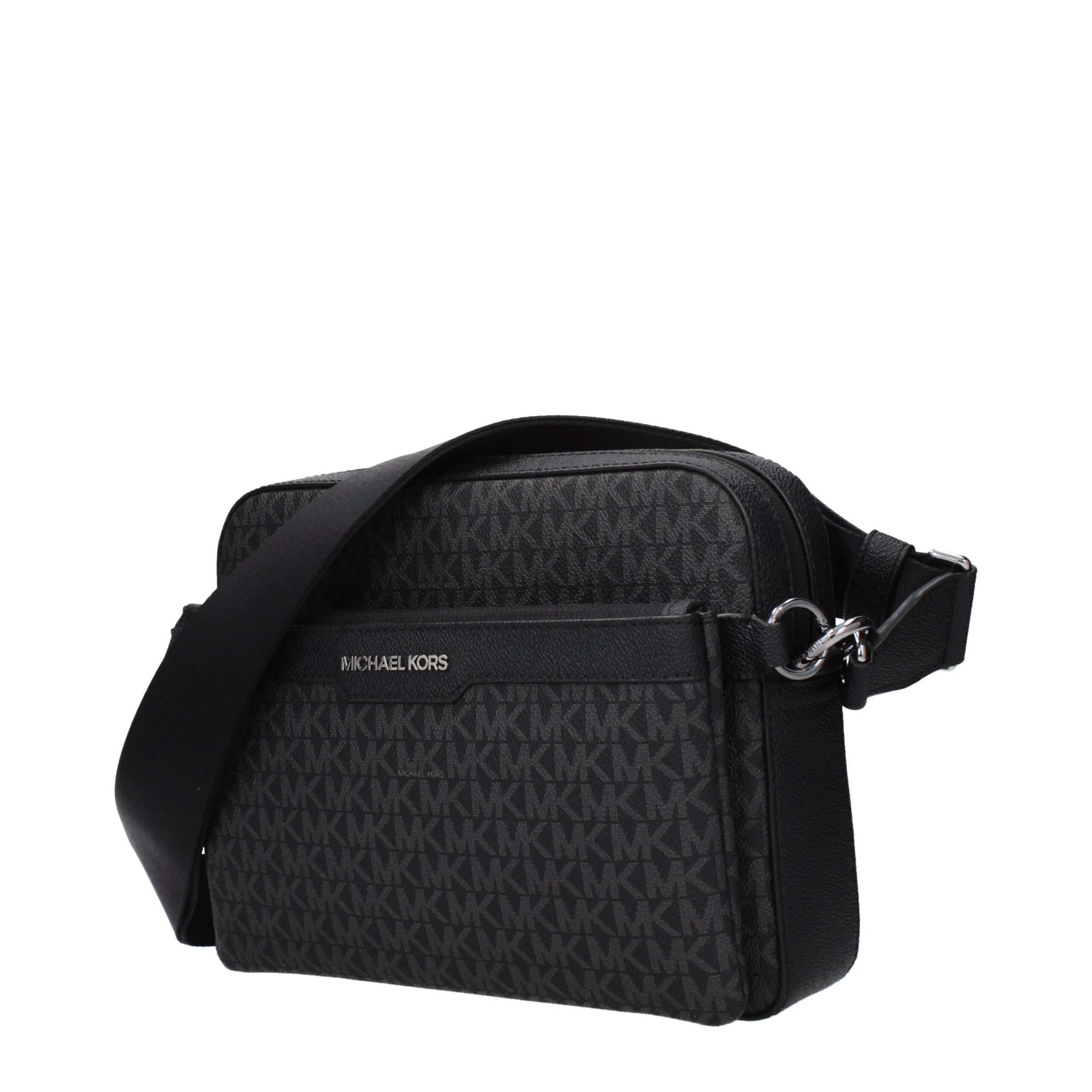 Michael Kors Black Fabric Crossbody Bag - Image 2