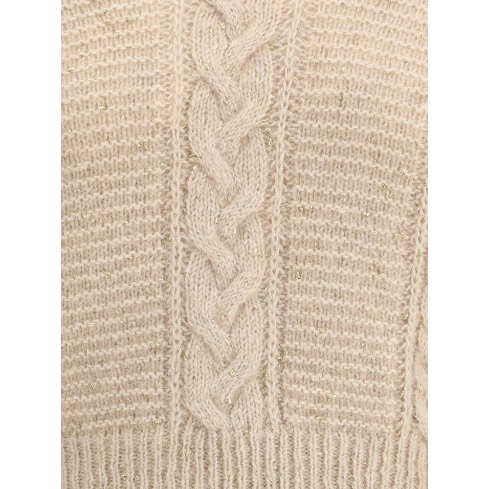 Max Mara Beige Polyamide Sweatshirt - Image 3